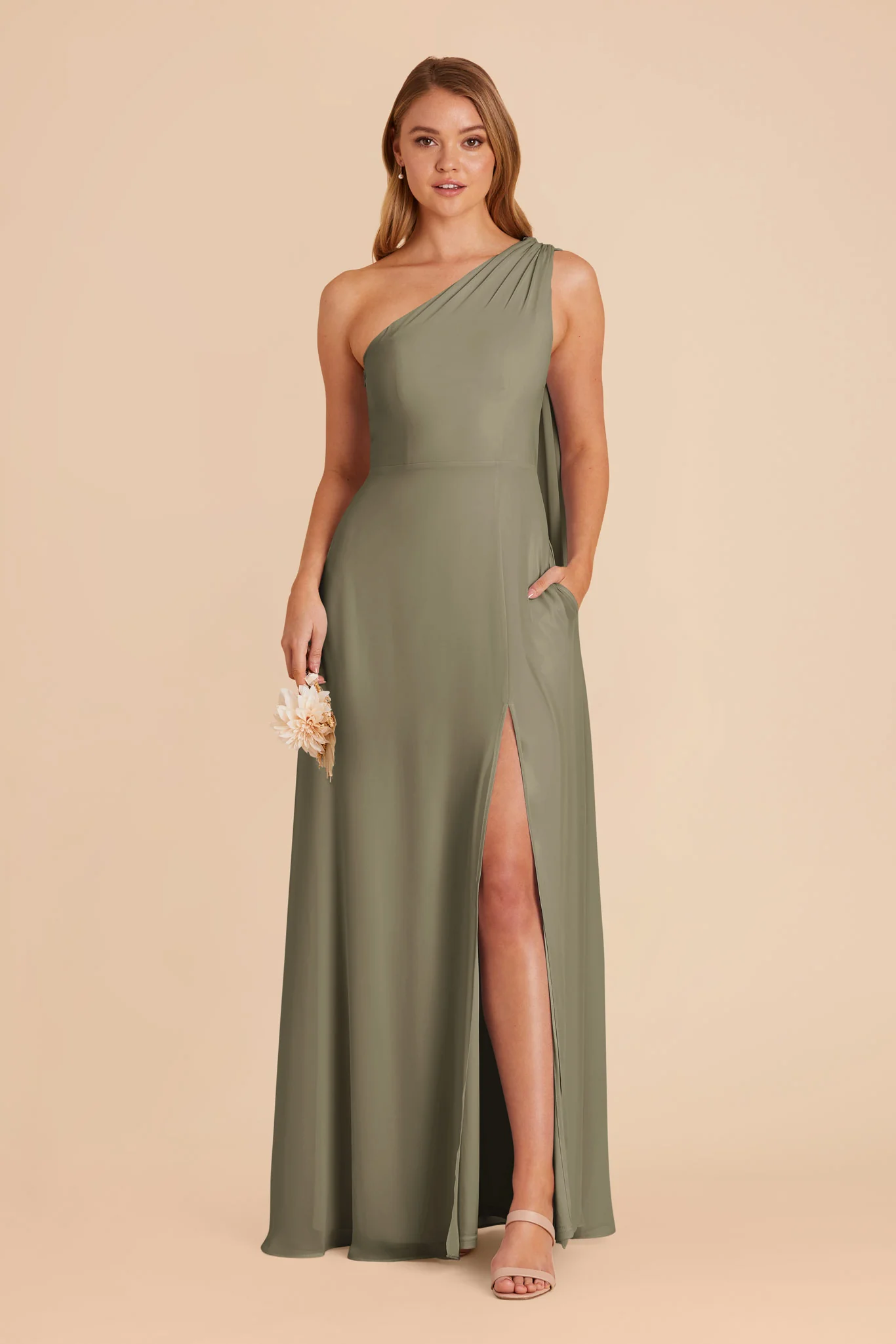 Swatch - Chiffon in Thyme - Image 2