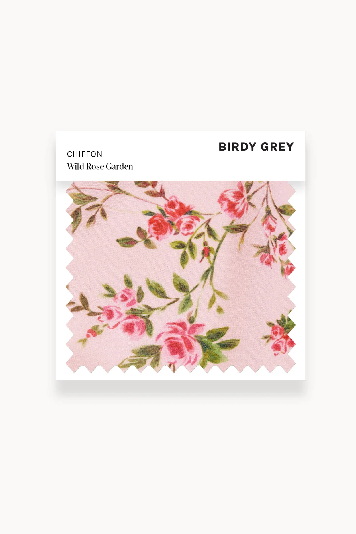 Swatch - Chiffon in Wild Rose Garden
