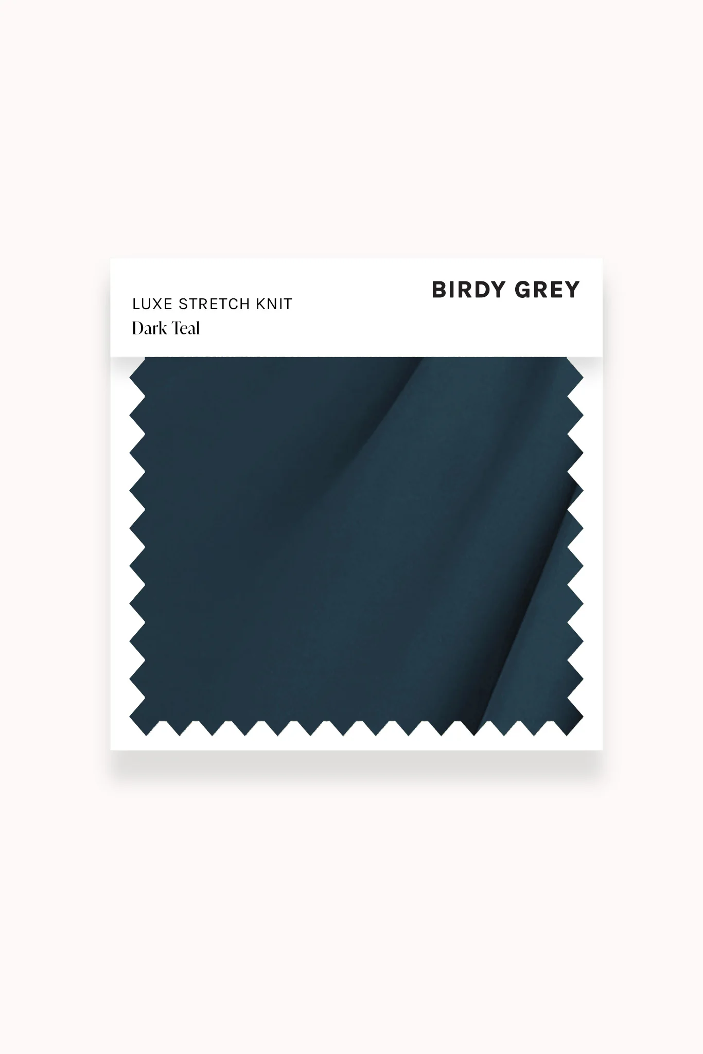 Swatch - Luxe Stretch Knit in Dark Teal