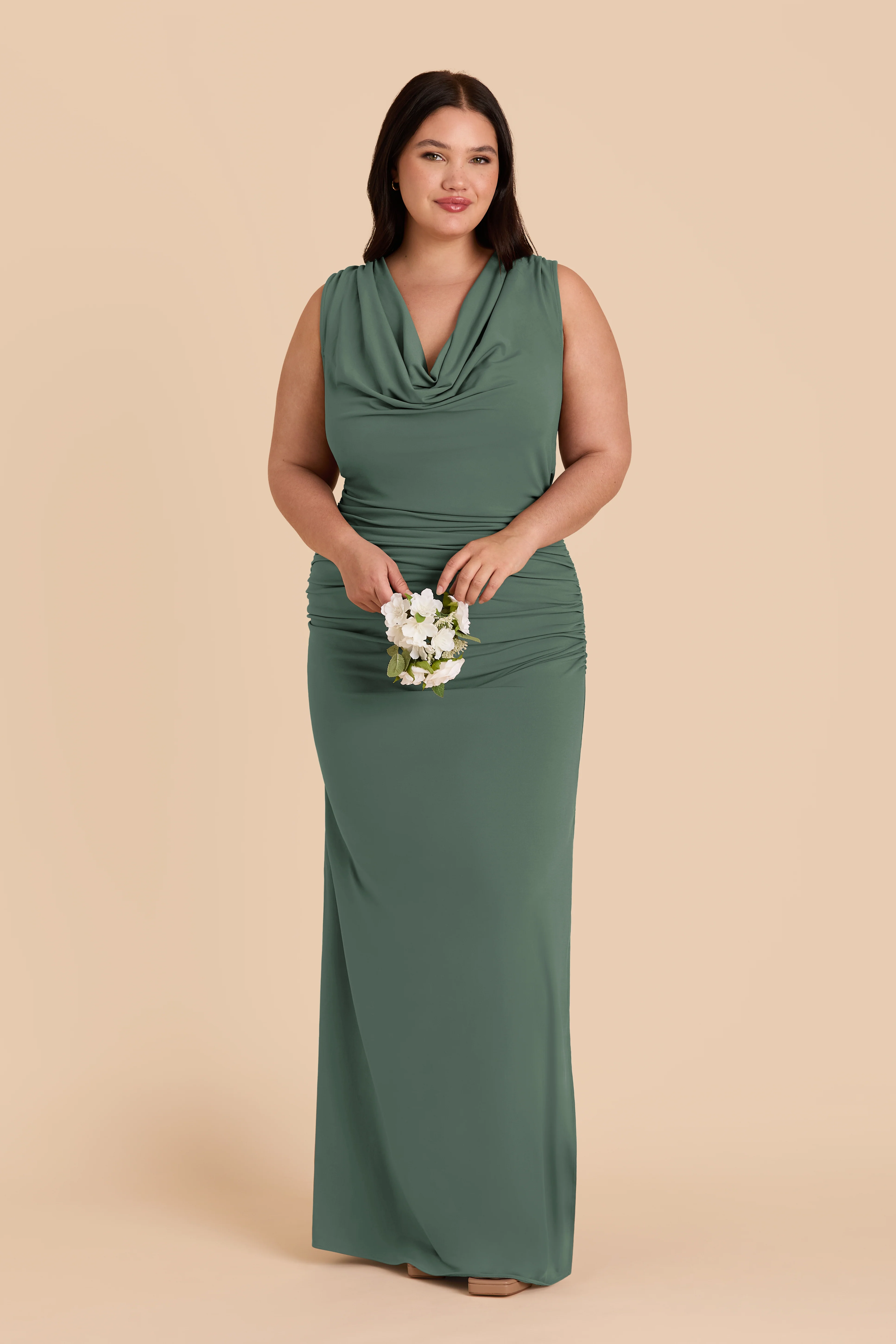 Swatch - Luxe Stretch Knit in Eucalyptus - Image 2