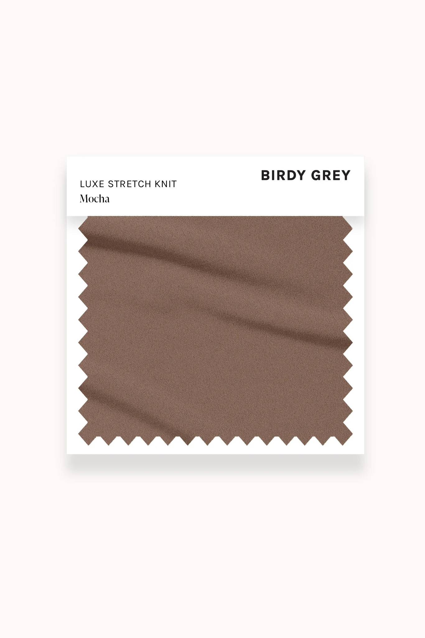 Swatch - Luxe Stretch Knit in Mocha