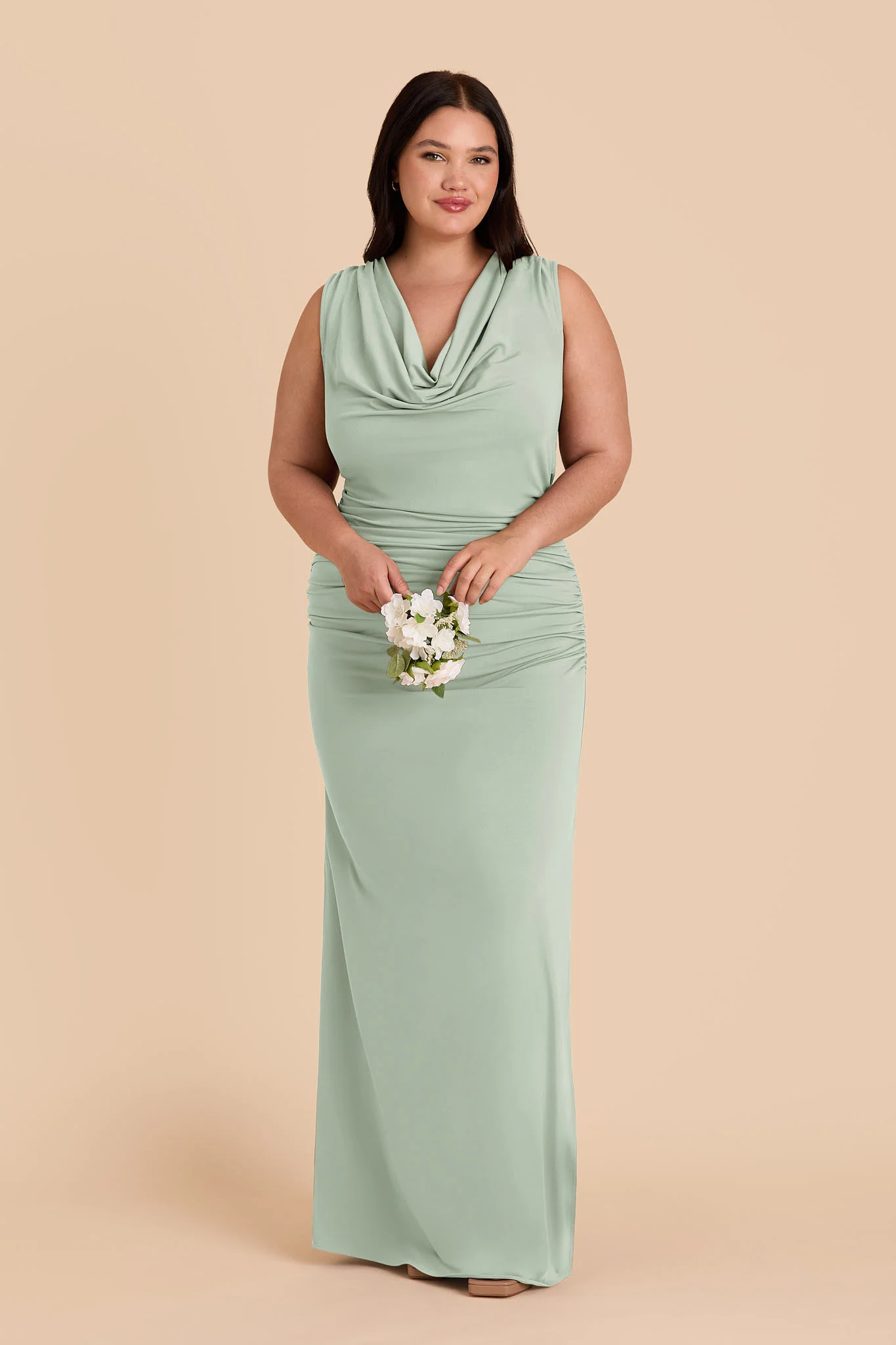 Swatch - Luxe Stretch Knit in Sage - Image 2