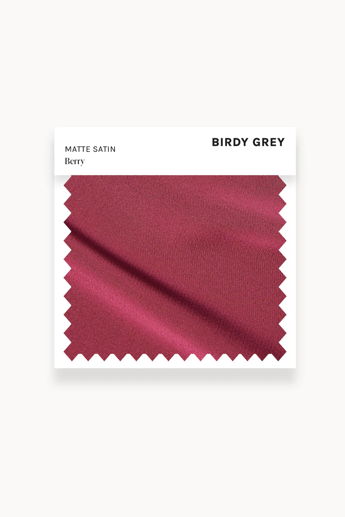 Swatch - Matte Satin in Berry