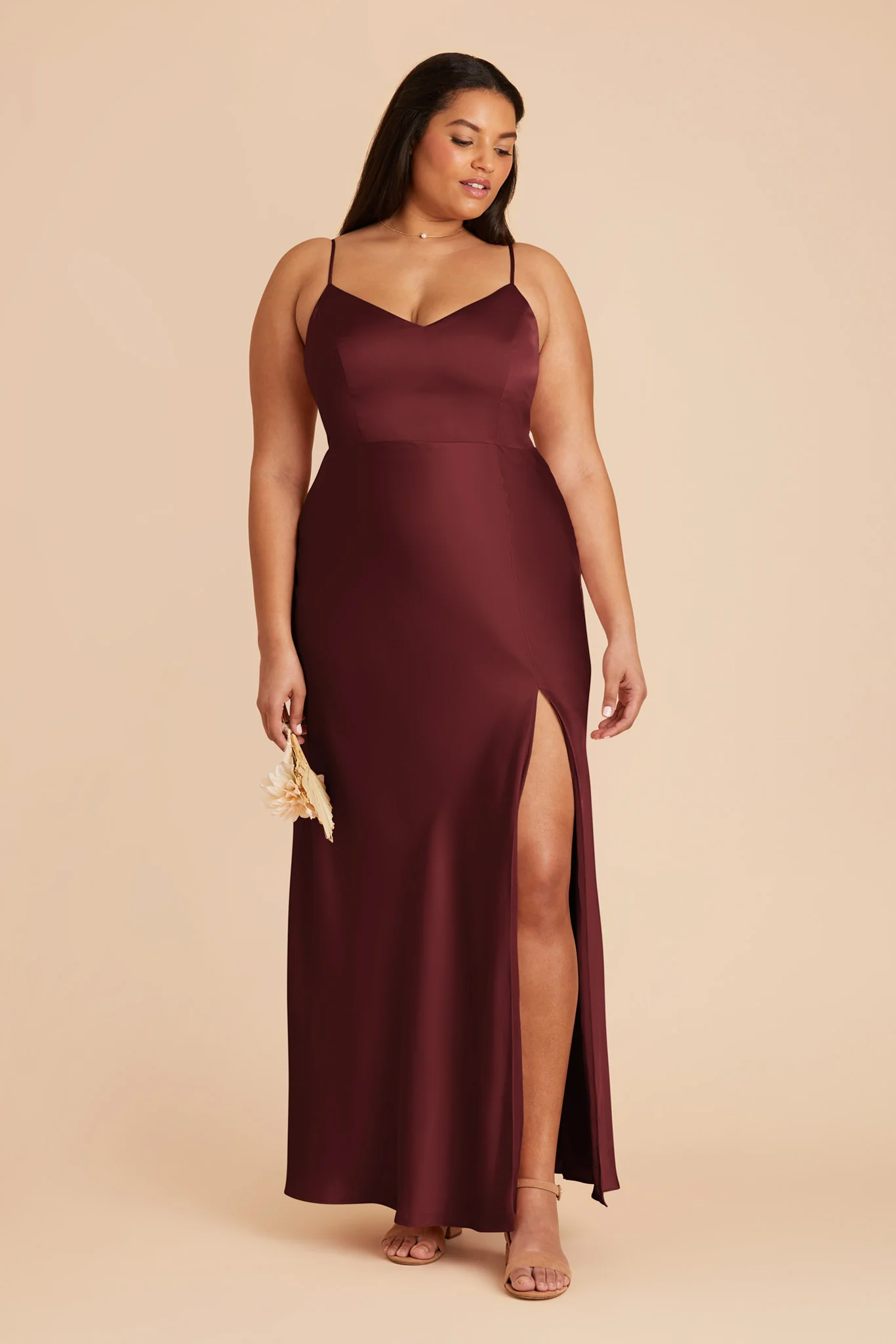 Swatch - Matte Satin in Cabernet - Image 2