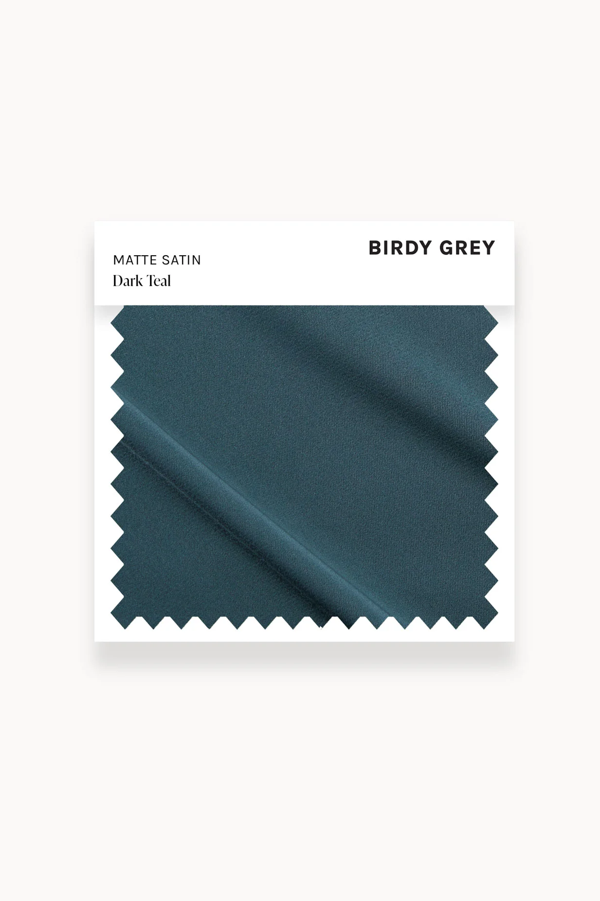 Swatch - Matte Satin in Dark Teal