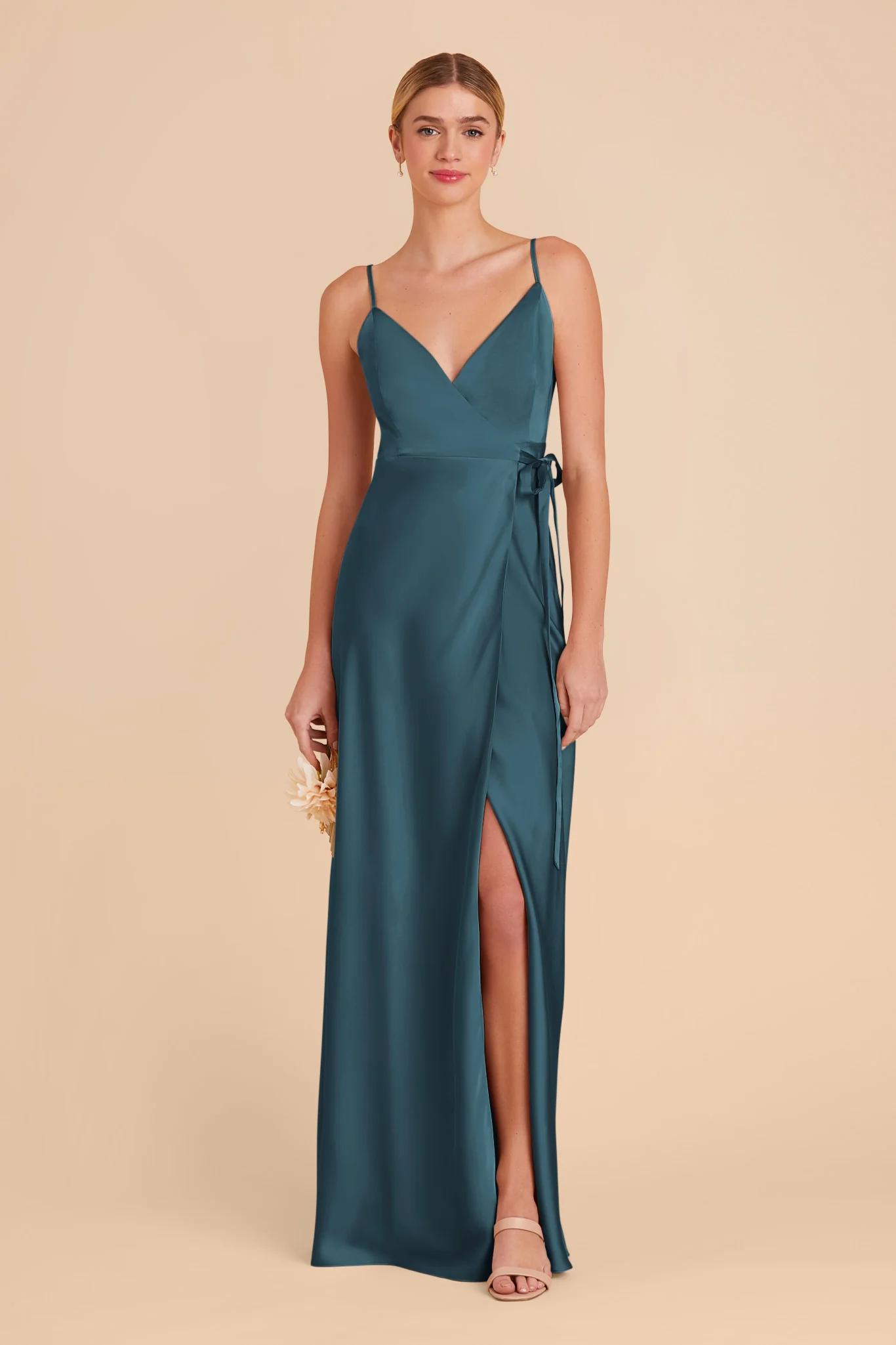 Swatch - Matte Satin in Dark Teal - Image 3