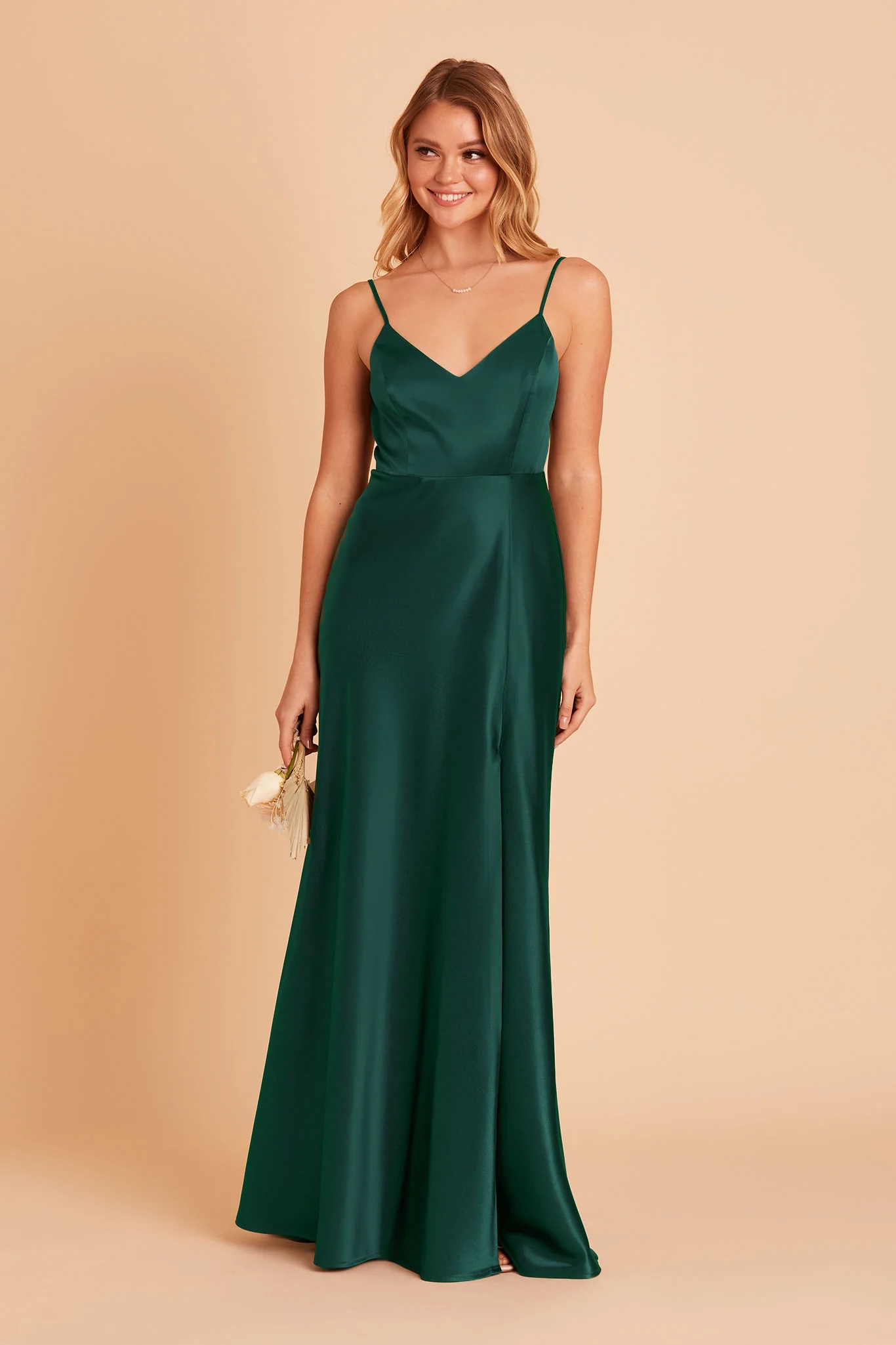 Swatch - Matte Satin in Emerald - Image 2