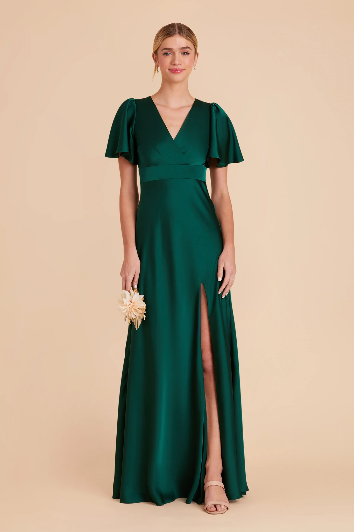 Swatch - Matte Satin in Emerald - Image 4