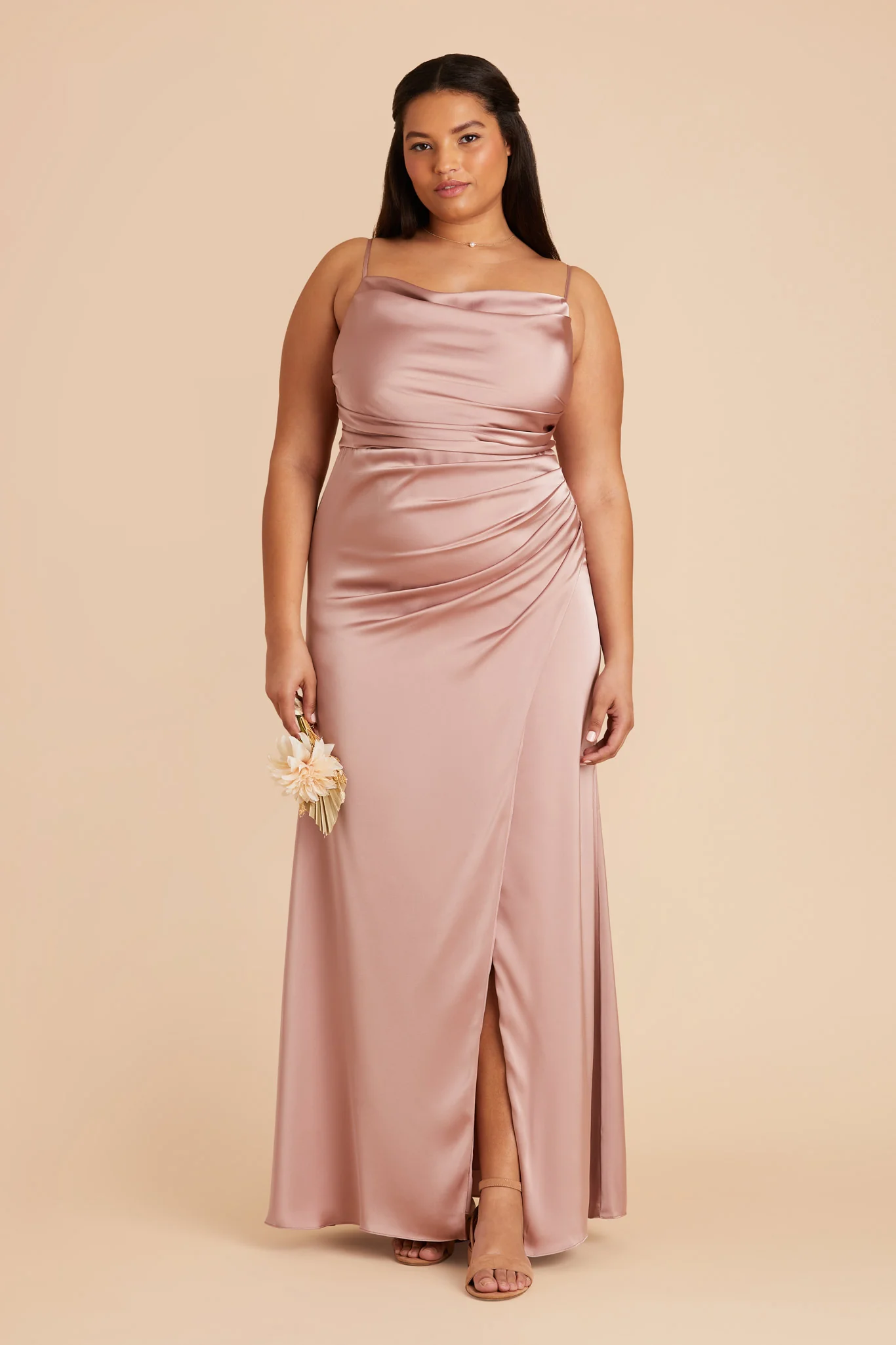 Swatch - Matte Satin in English Rose - Image 3