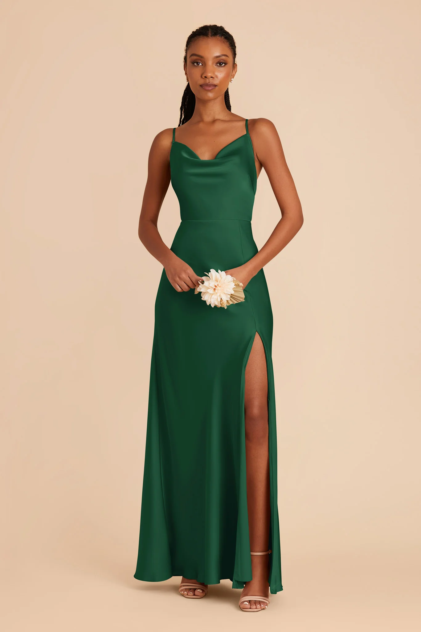 Swatch - Matte Satin in Forest Green - Image 2