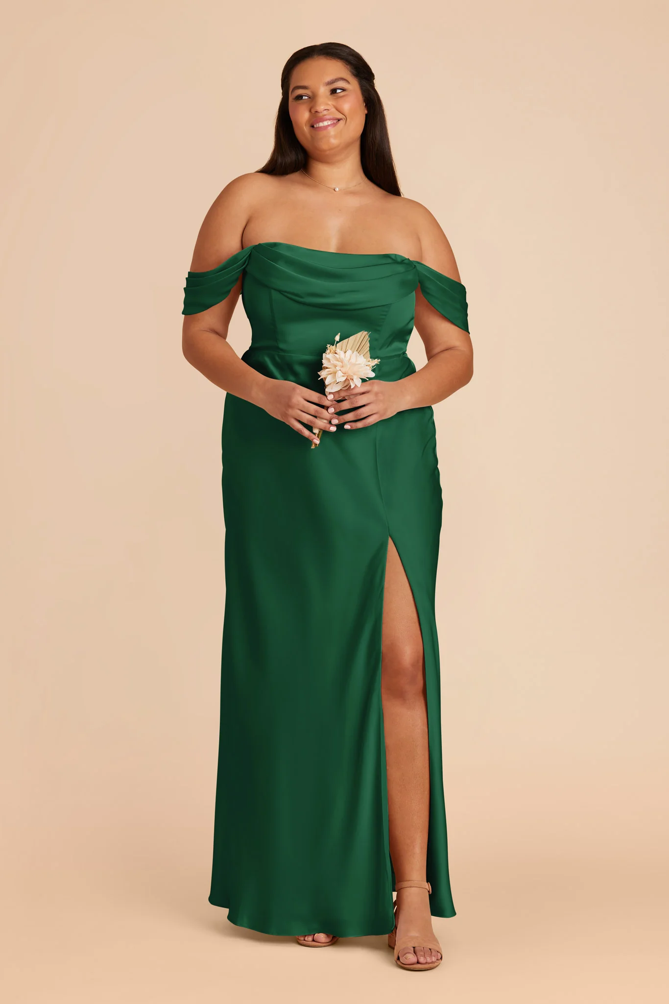 Swatch - Matte Satin in Forest Green - Image 3