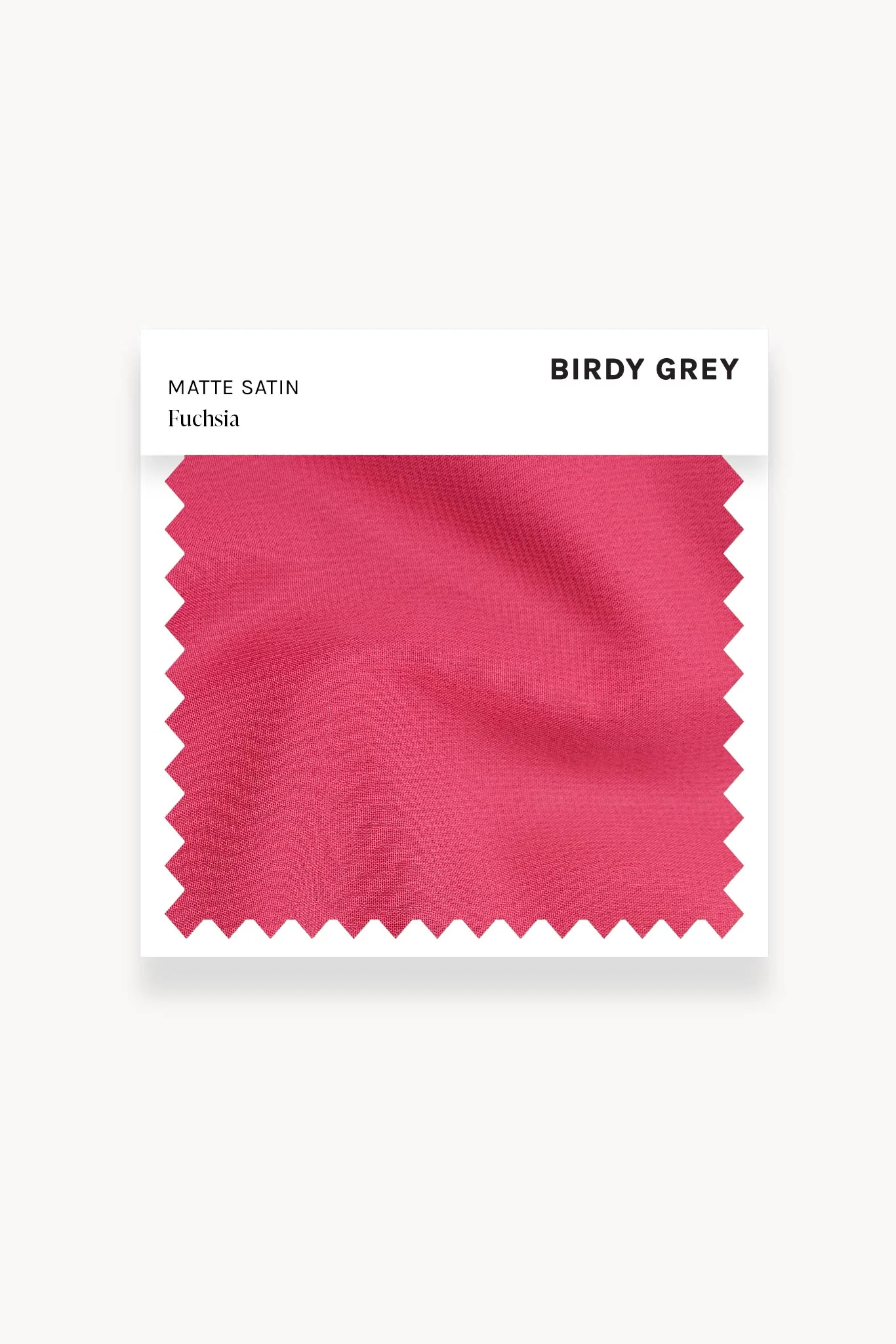 Swatch - Matte Satin in Fuchsia