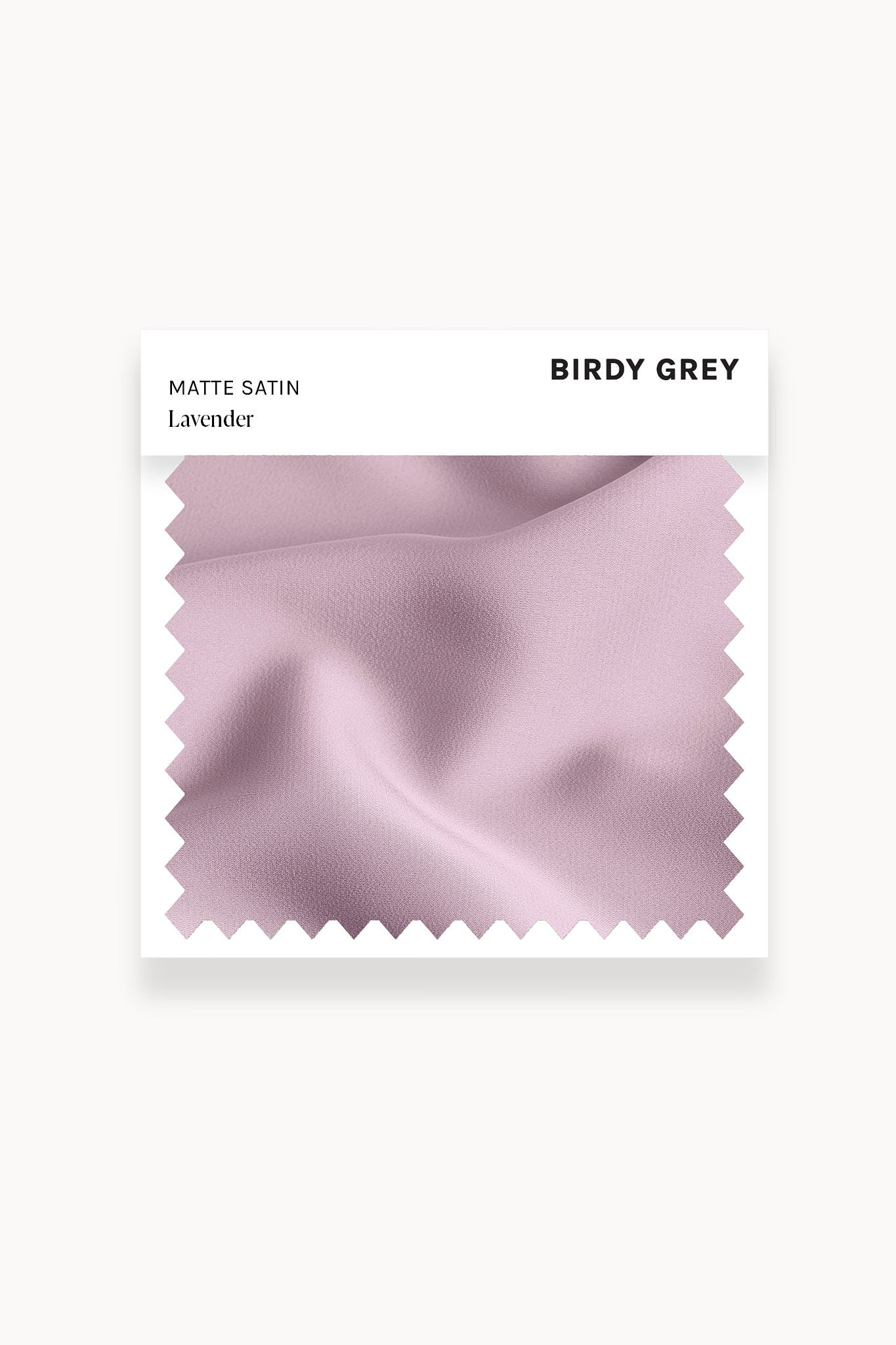 Swatch - Matte Satin in Lavender