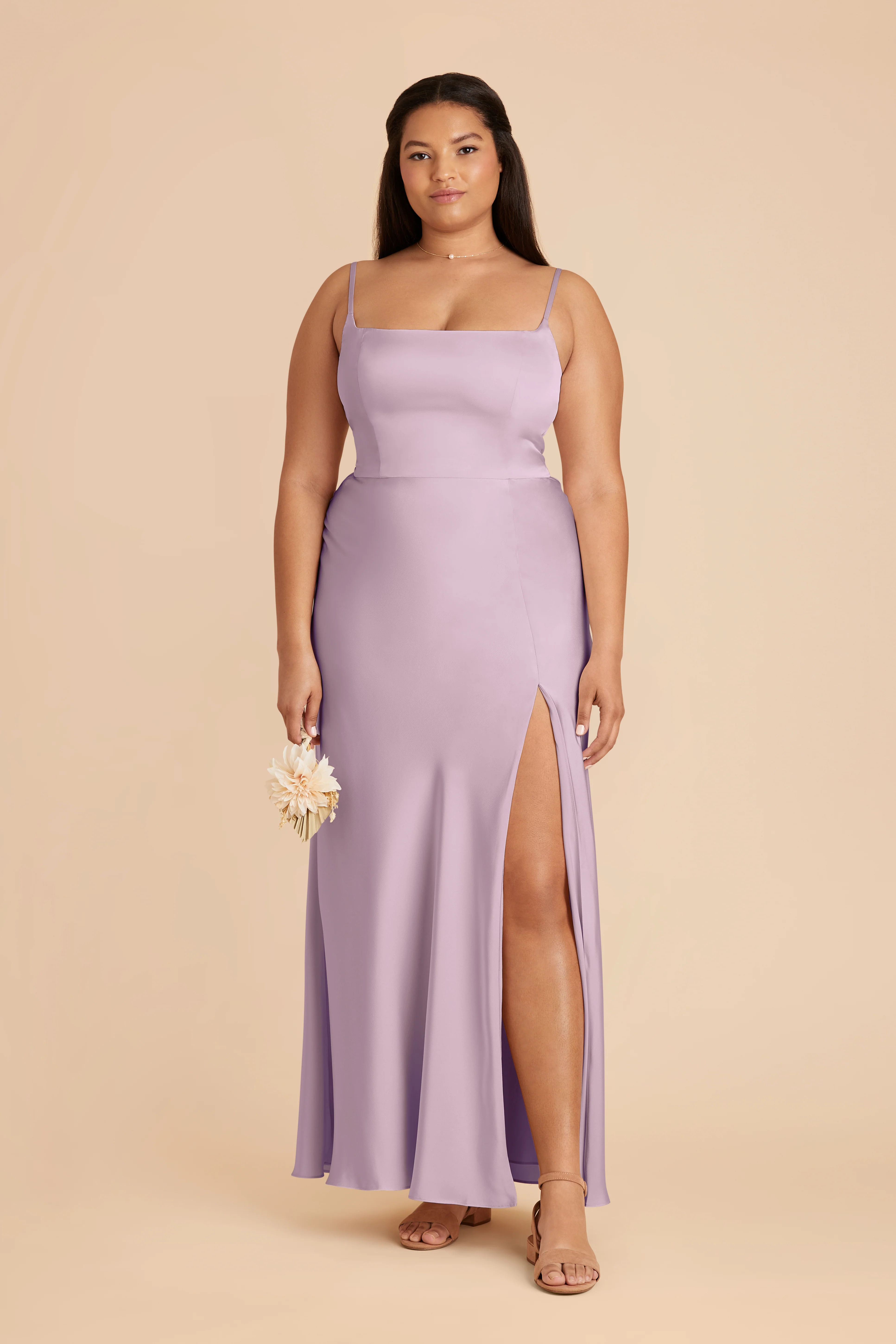 Swatch - Matte Satin in Lavender - Image 3