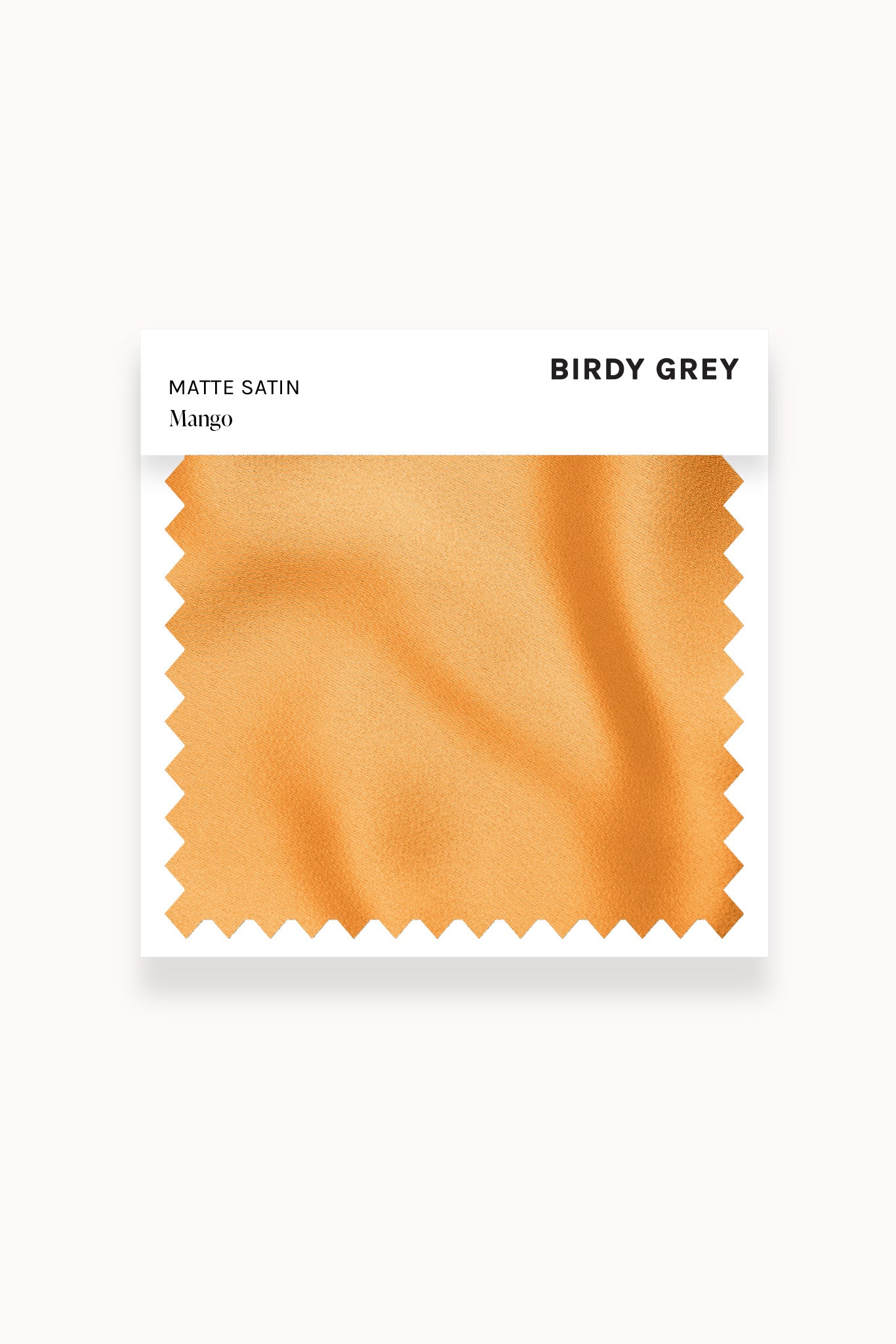 Swatch - Matte Satin in Mango