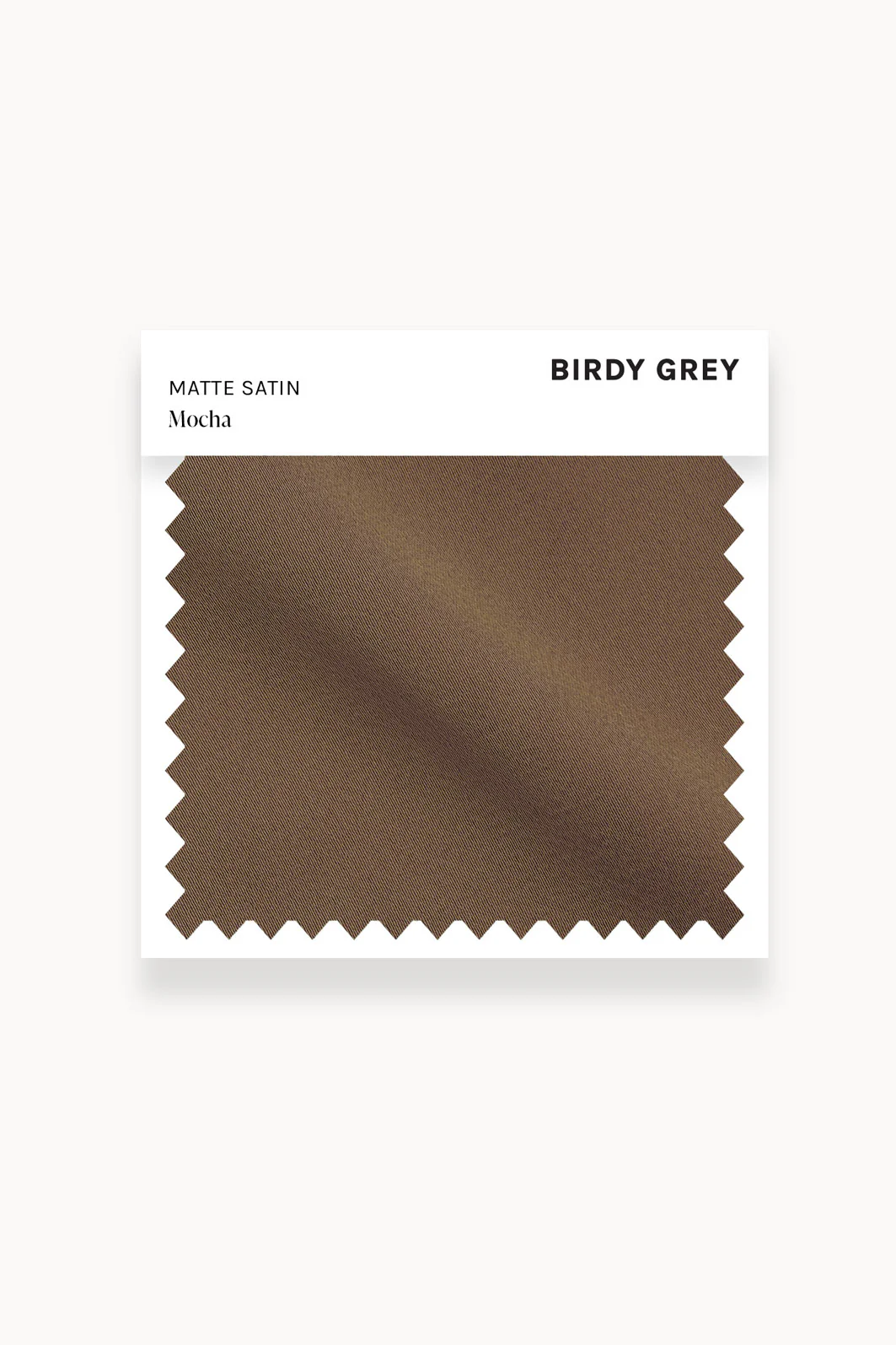 Swatch - Matte Satin in Mocha