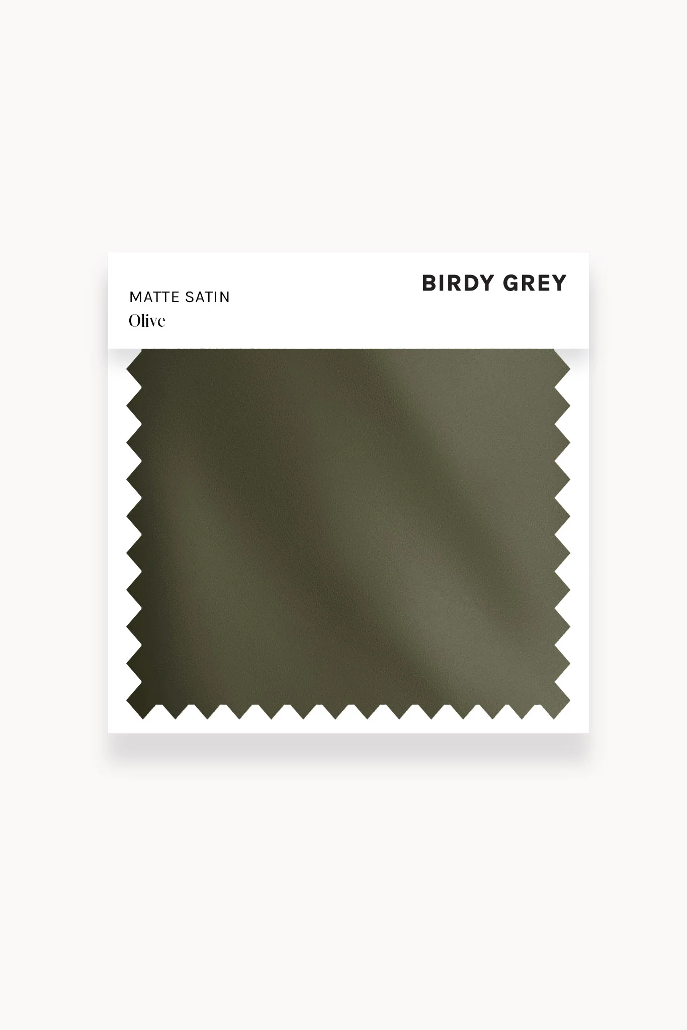 Swatch - Matte Satin in Olive