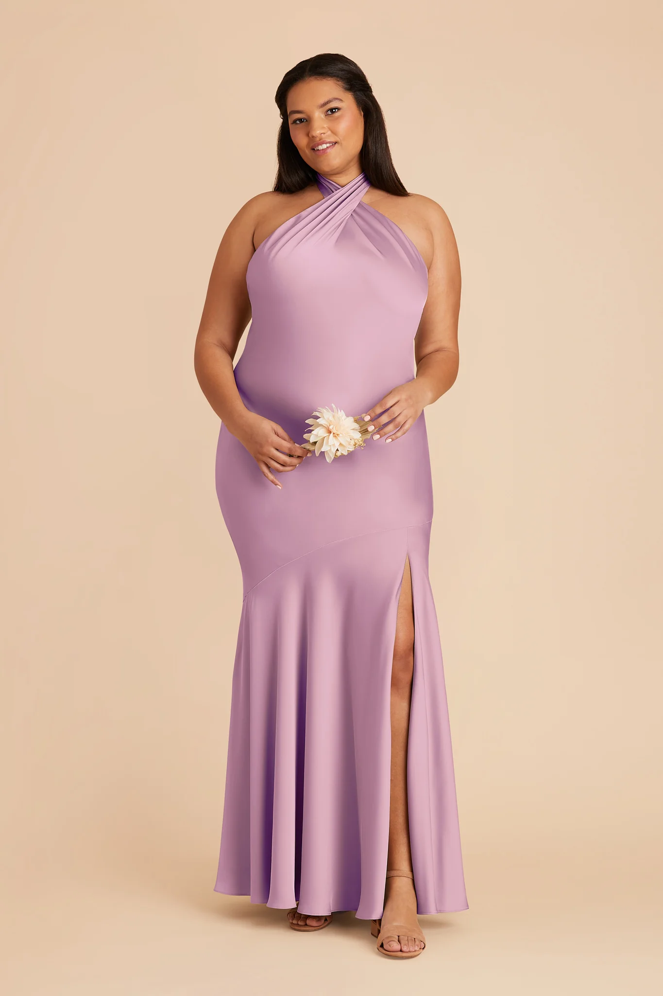 Swatch - Matte Satin in Orchid - Image 3
