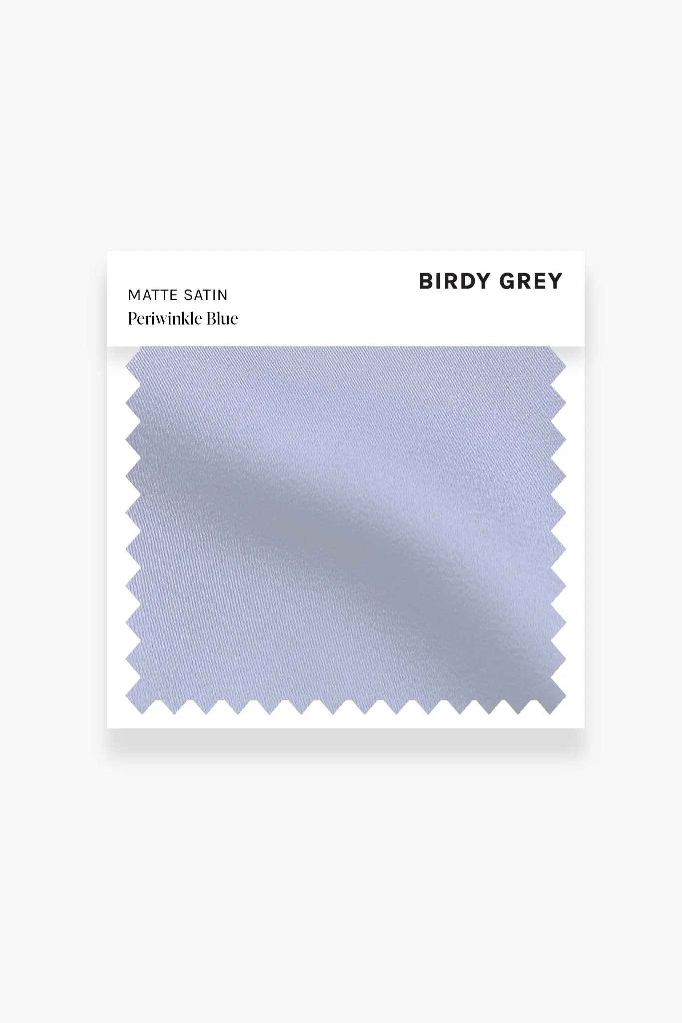 Swatch - Matte Satin in Periwinkle Blue