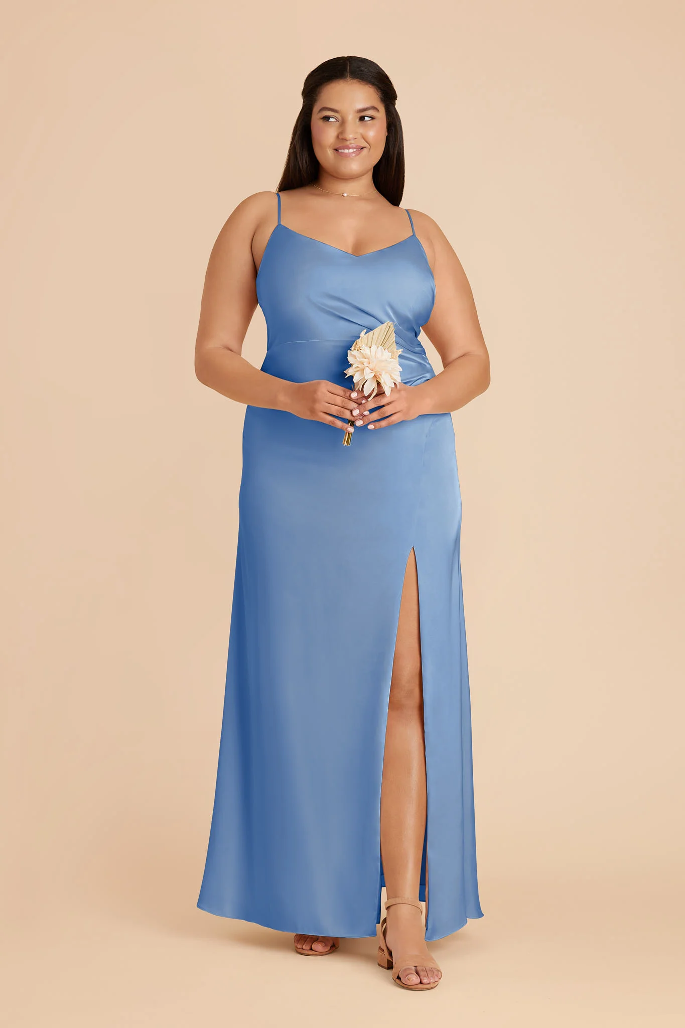 Swatch - Matte Satin in Bluebell - Image 3