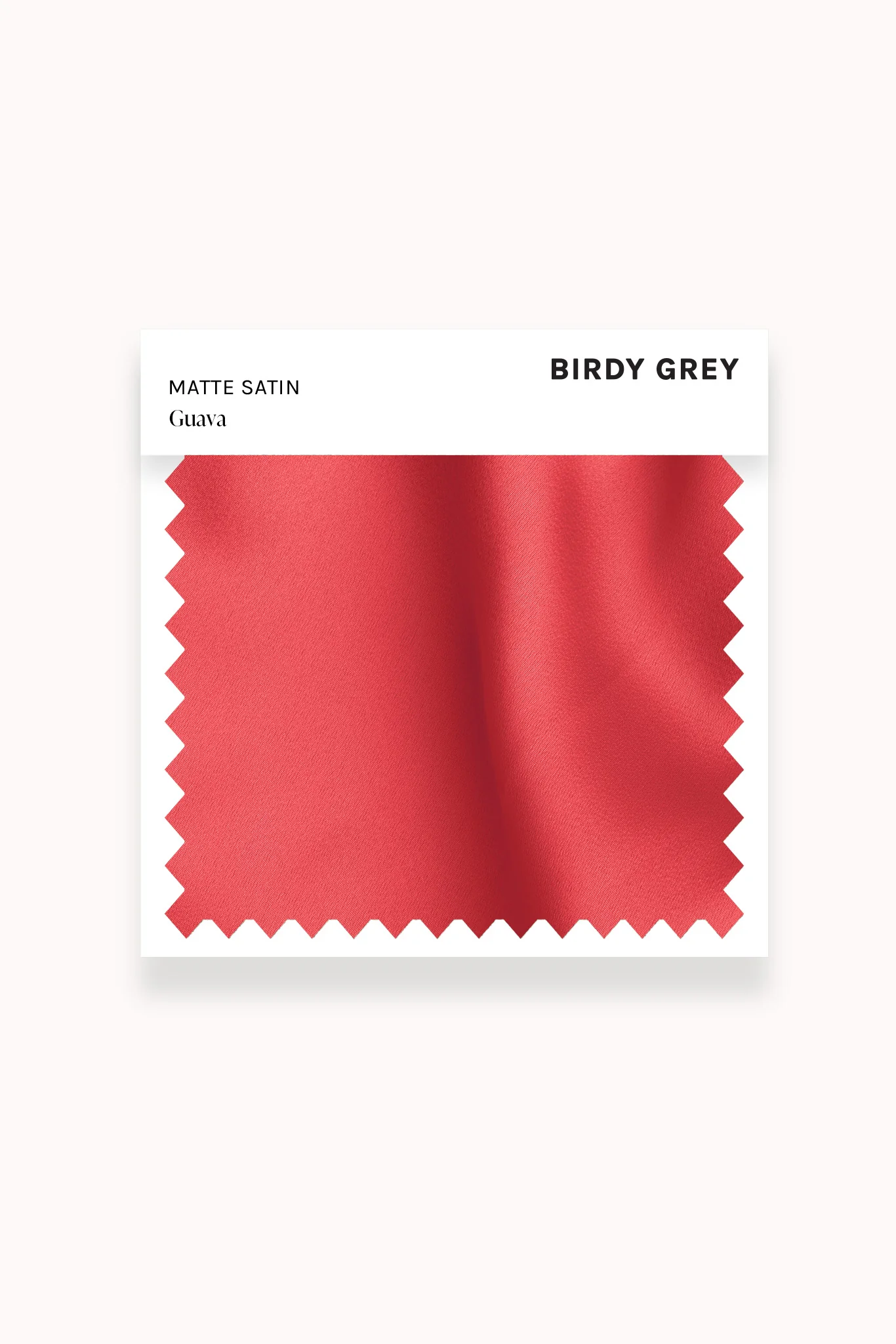 Swatch - Matte Satin in Guava