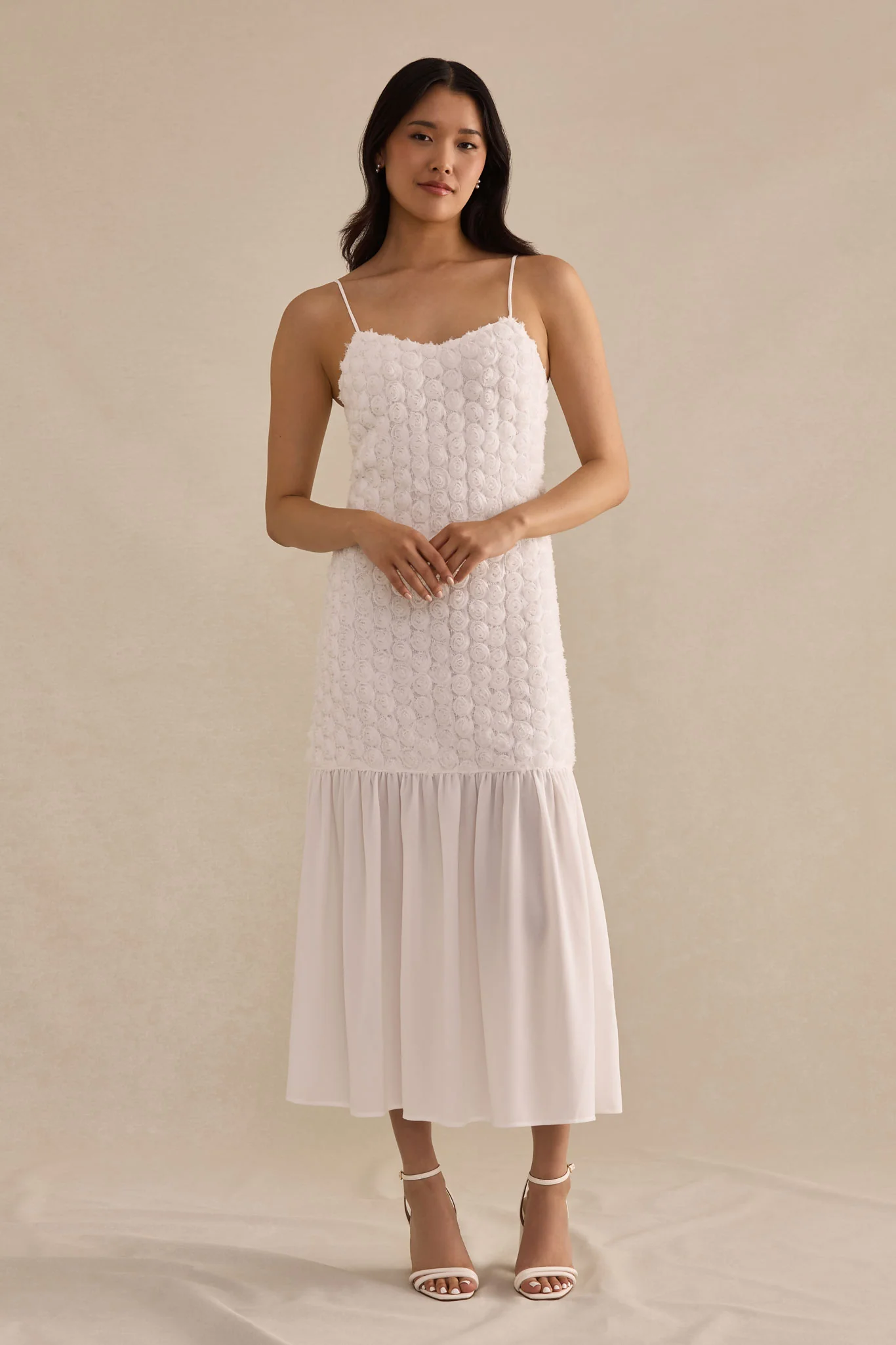 Sylvia Dress - White
