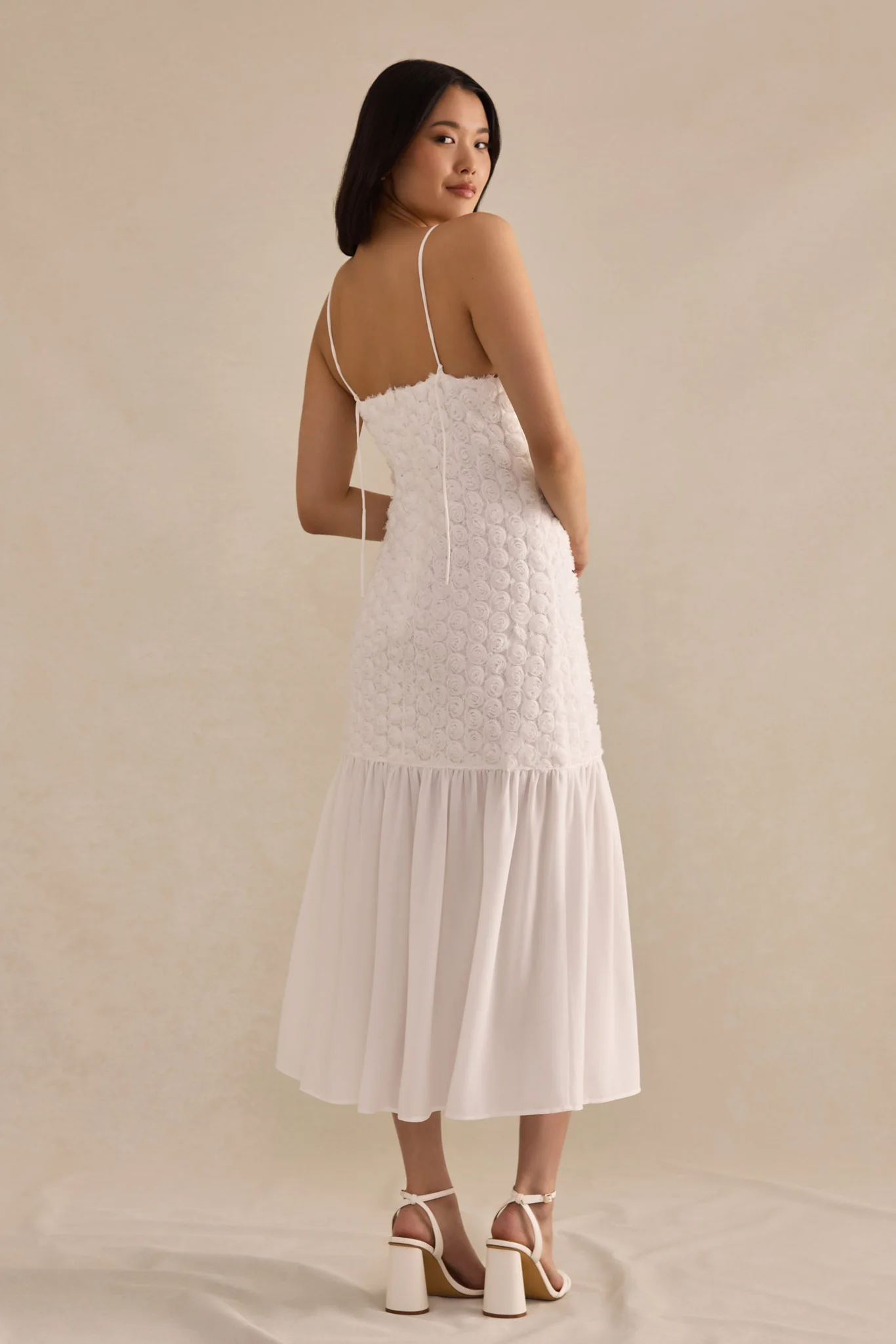 Sylvia Dress - White - Image 3