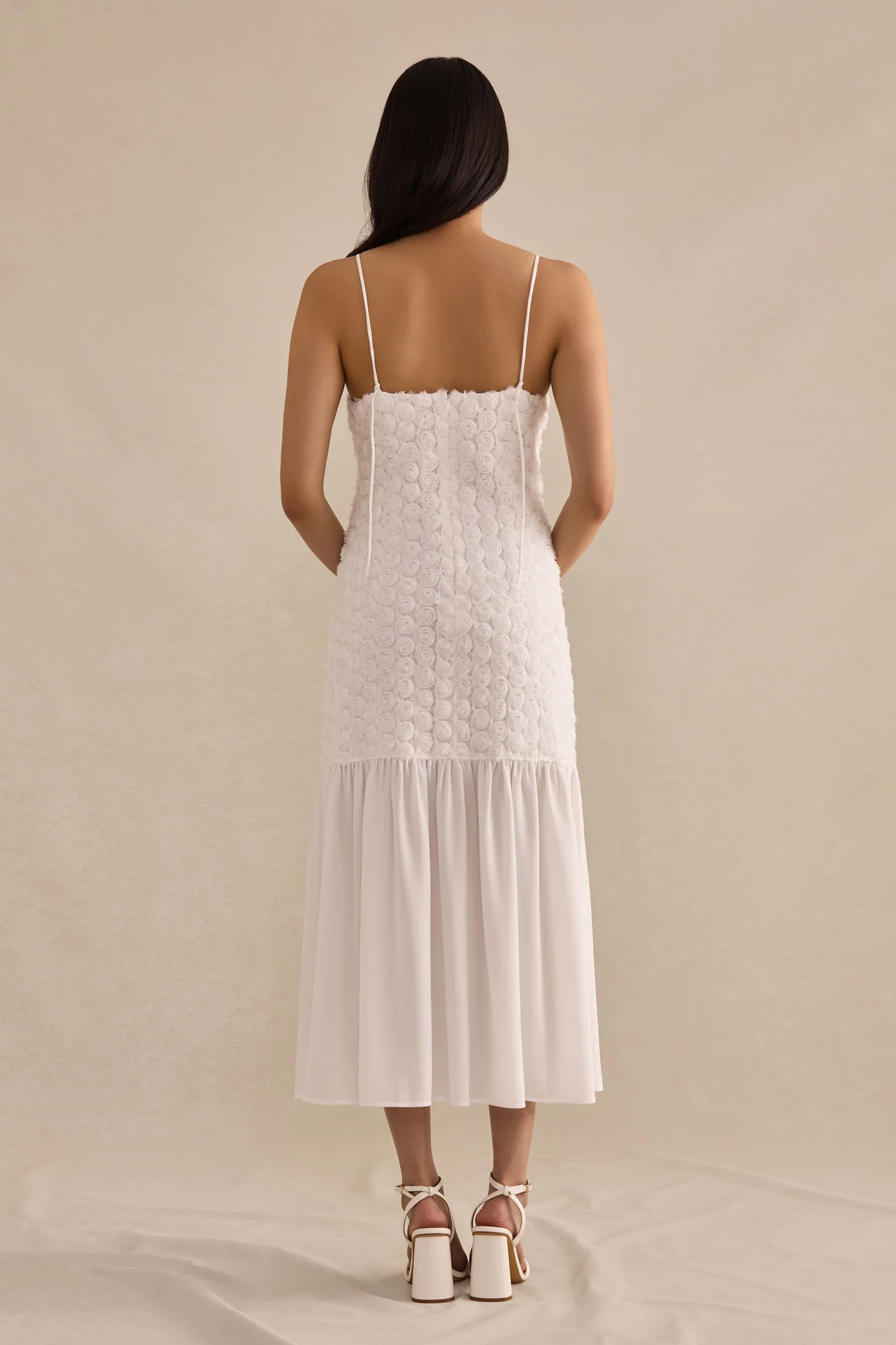 Sylvia Dress - White - Image 4
