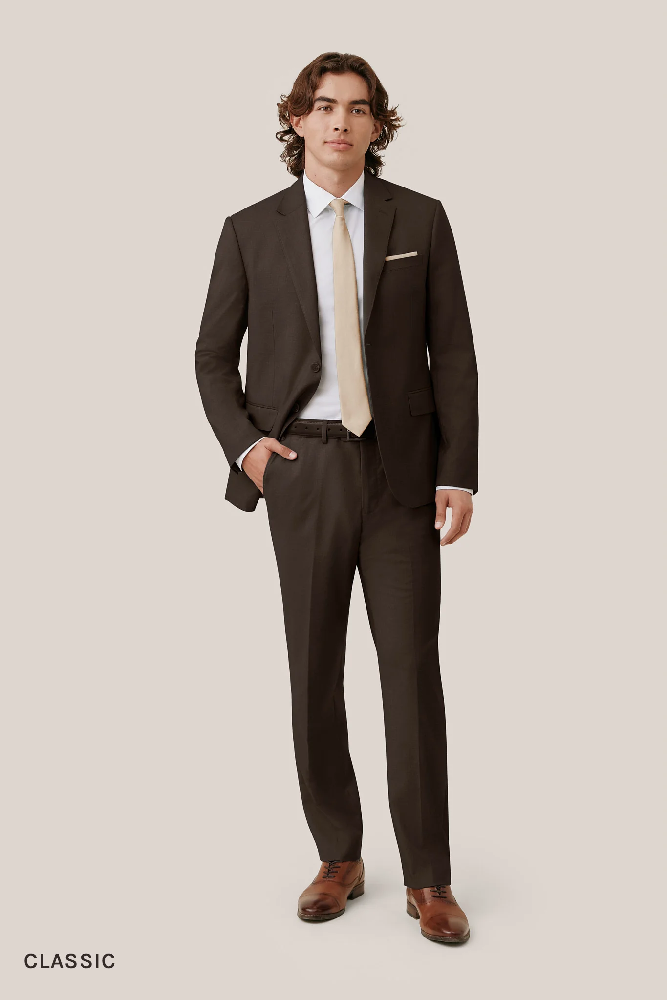 Taylor Suit - Dark Brown - Image 6