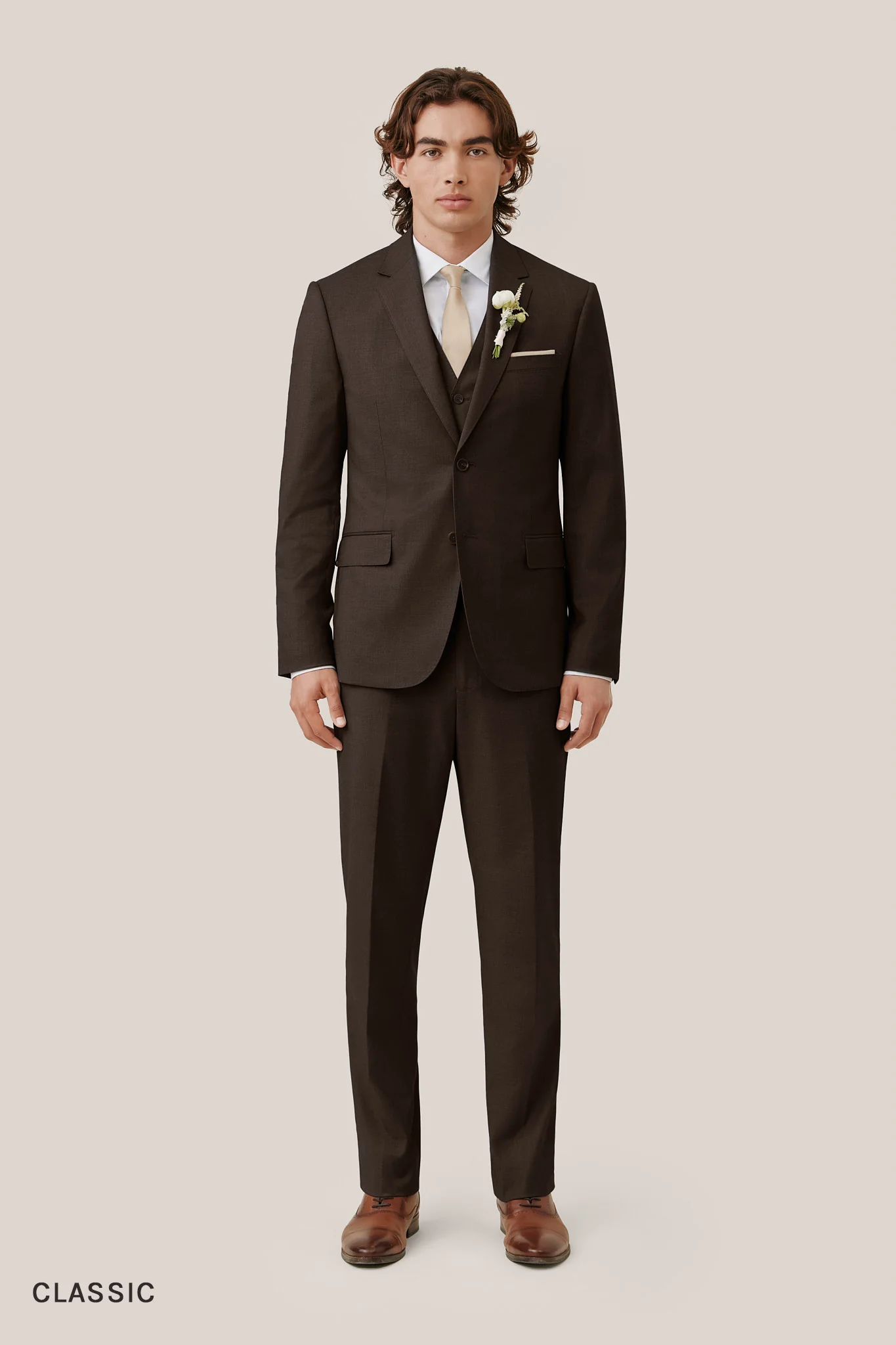 Taylor Suit - Dark Brown - Image 7