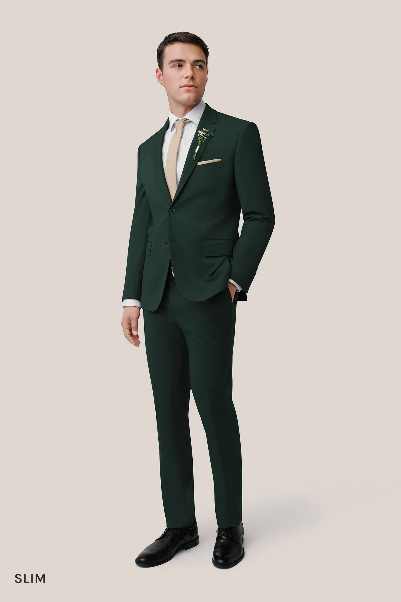 Taylor Suit - Dark Green - Image 3