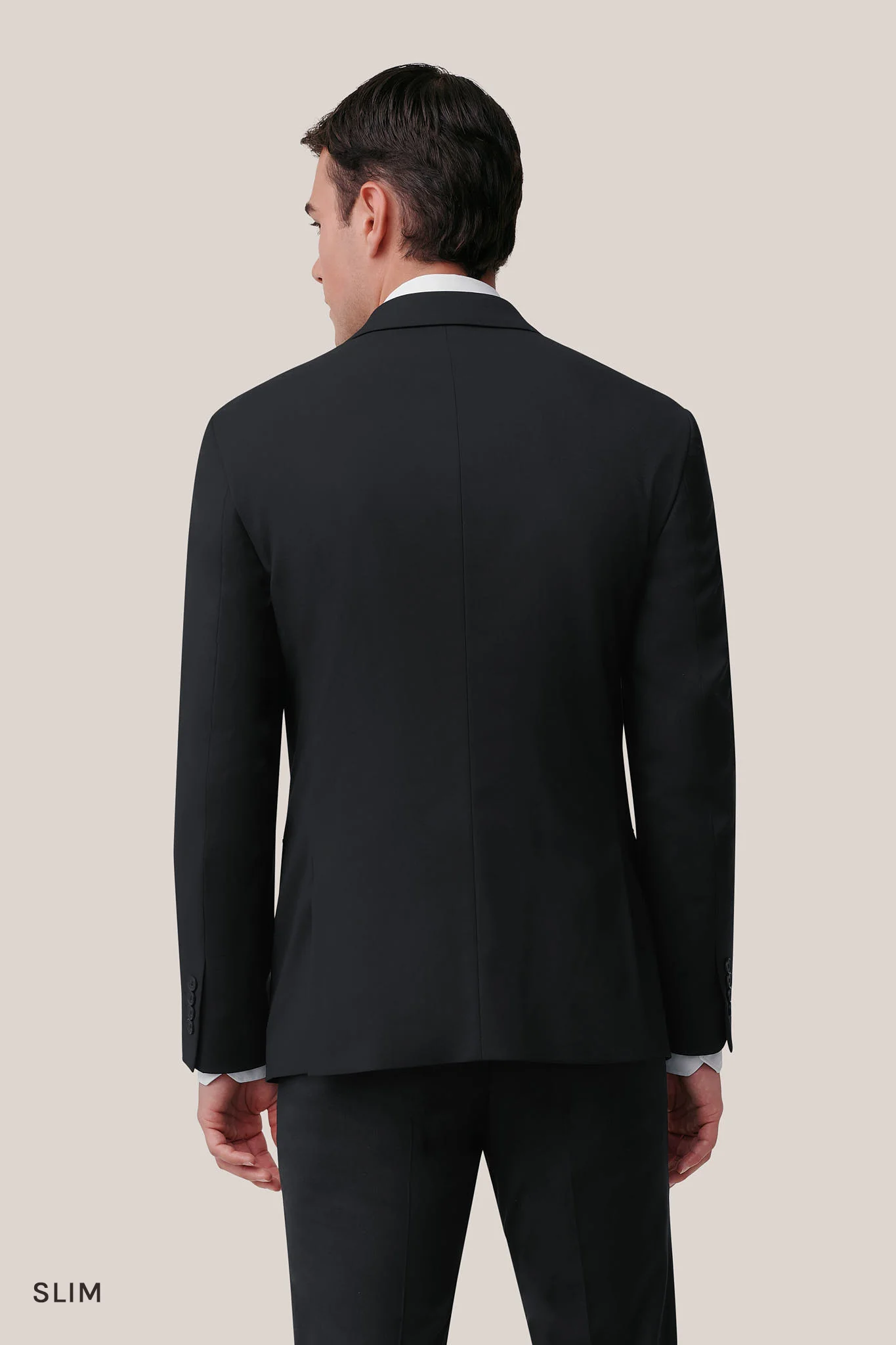 Taylor Suit Jacket - Black - Image 4