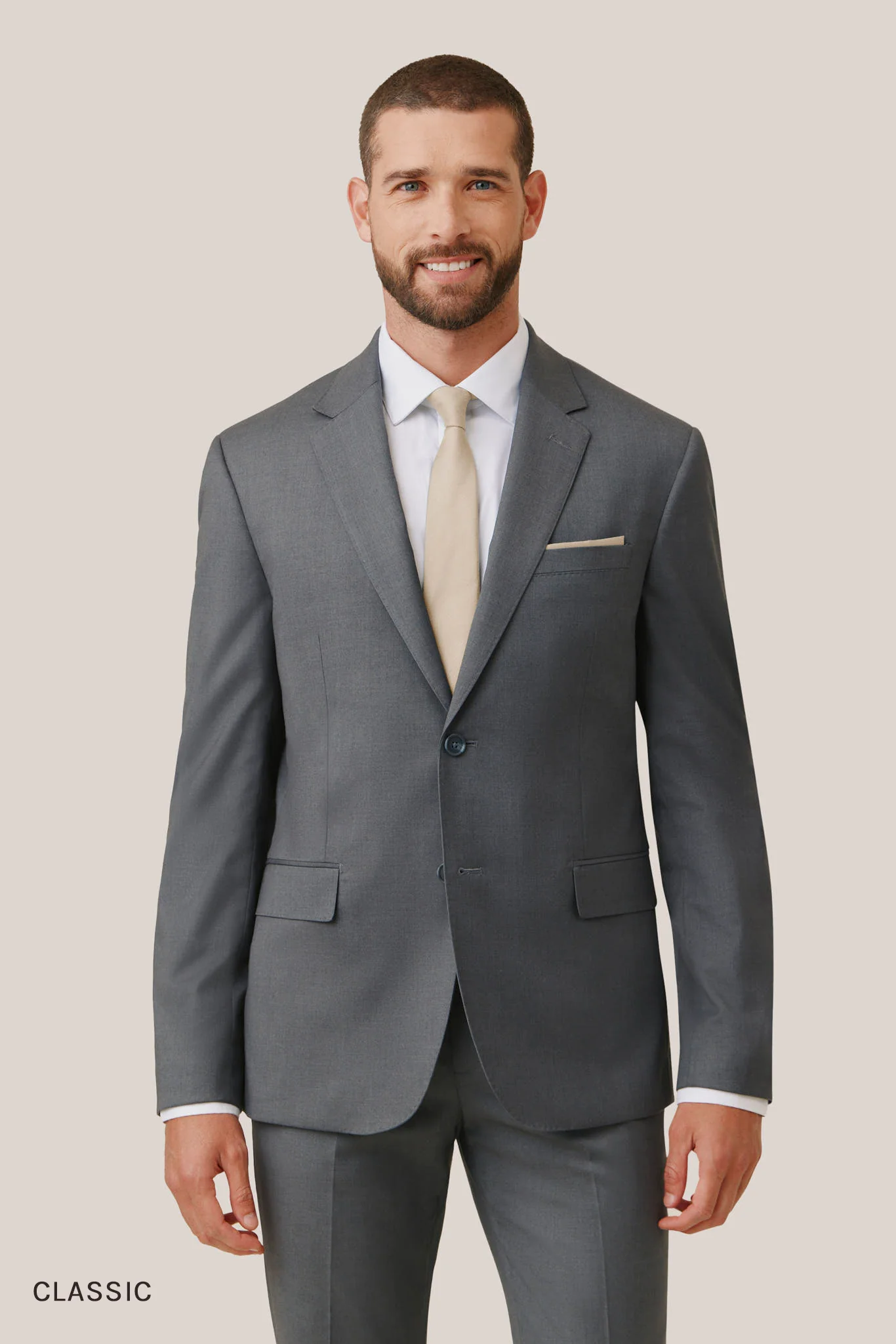 Taylor Suit Jacket - Charcoal - Image 6
