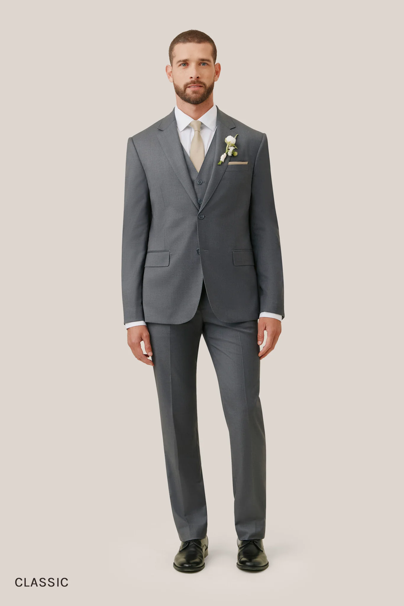 Taylor Suit Jacket - Charcoal - Image 8