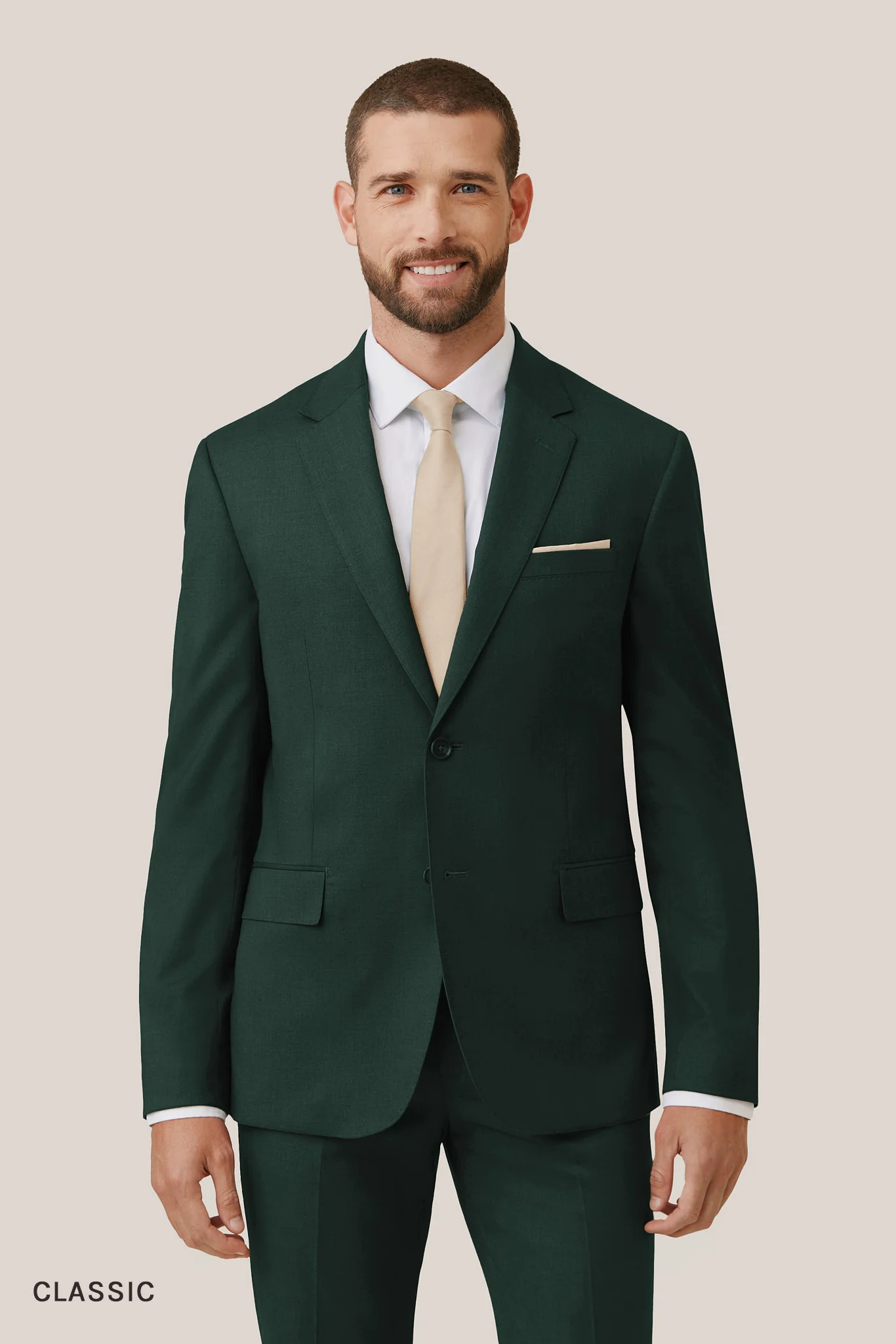 Taylor Suit Jacket - Dark Green - Image 8