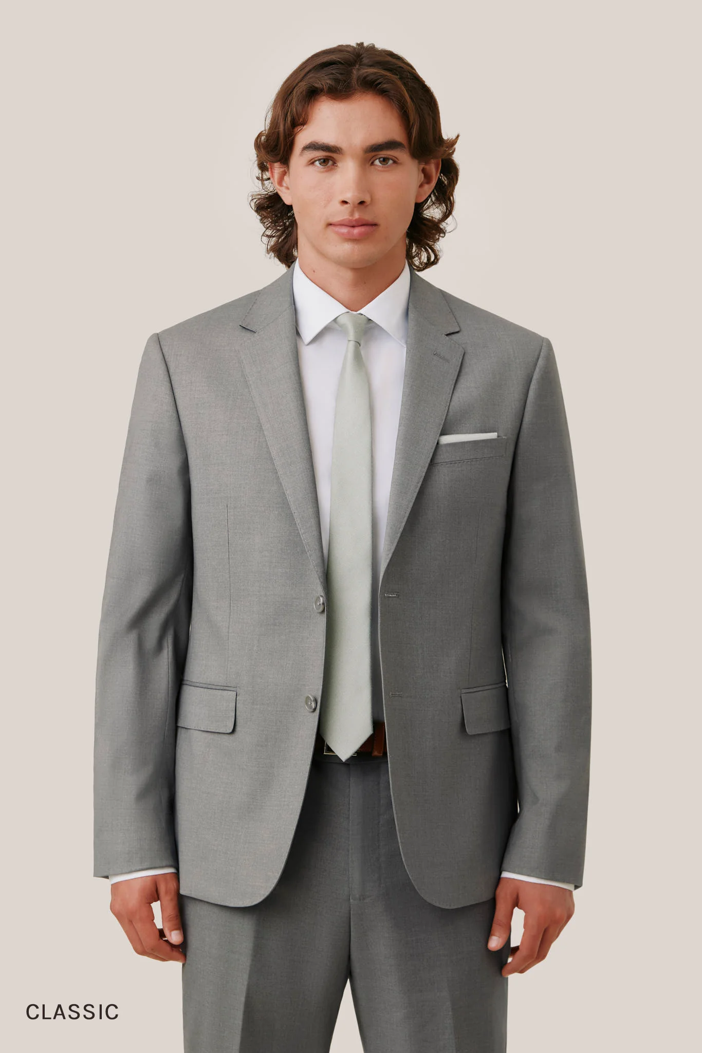 Taylor Suit Jacket - Gray - Image 6