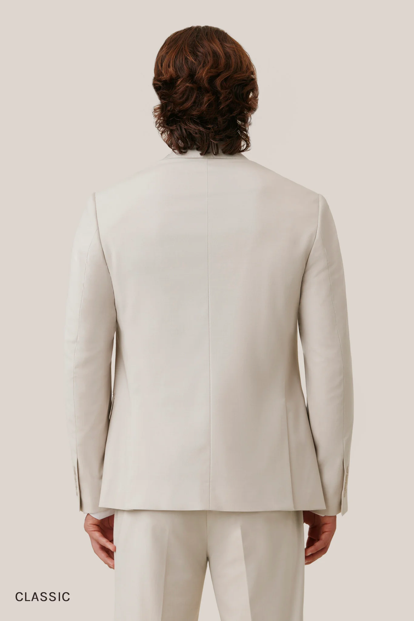 Taylor Suit Jacket - Tan - Image 9