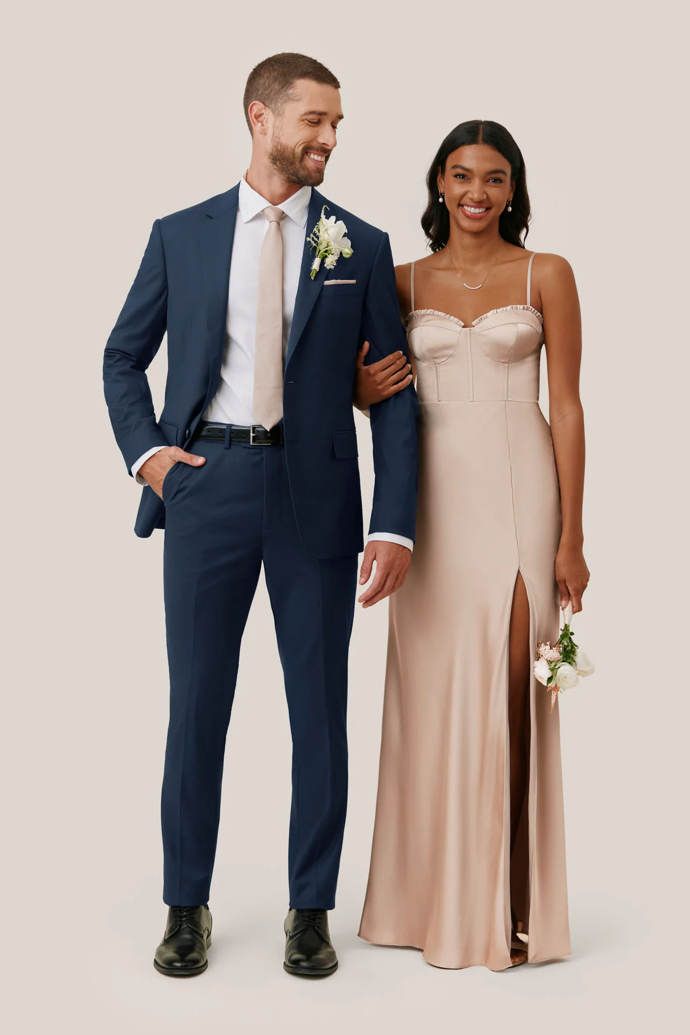 Taylor Suit - Navy - Image 19