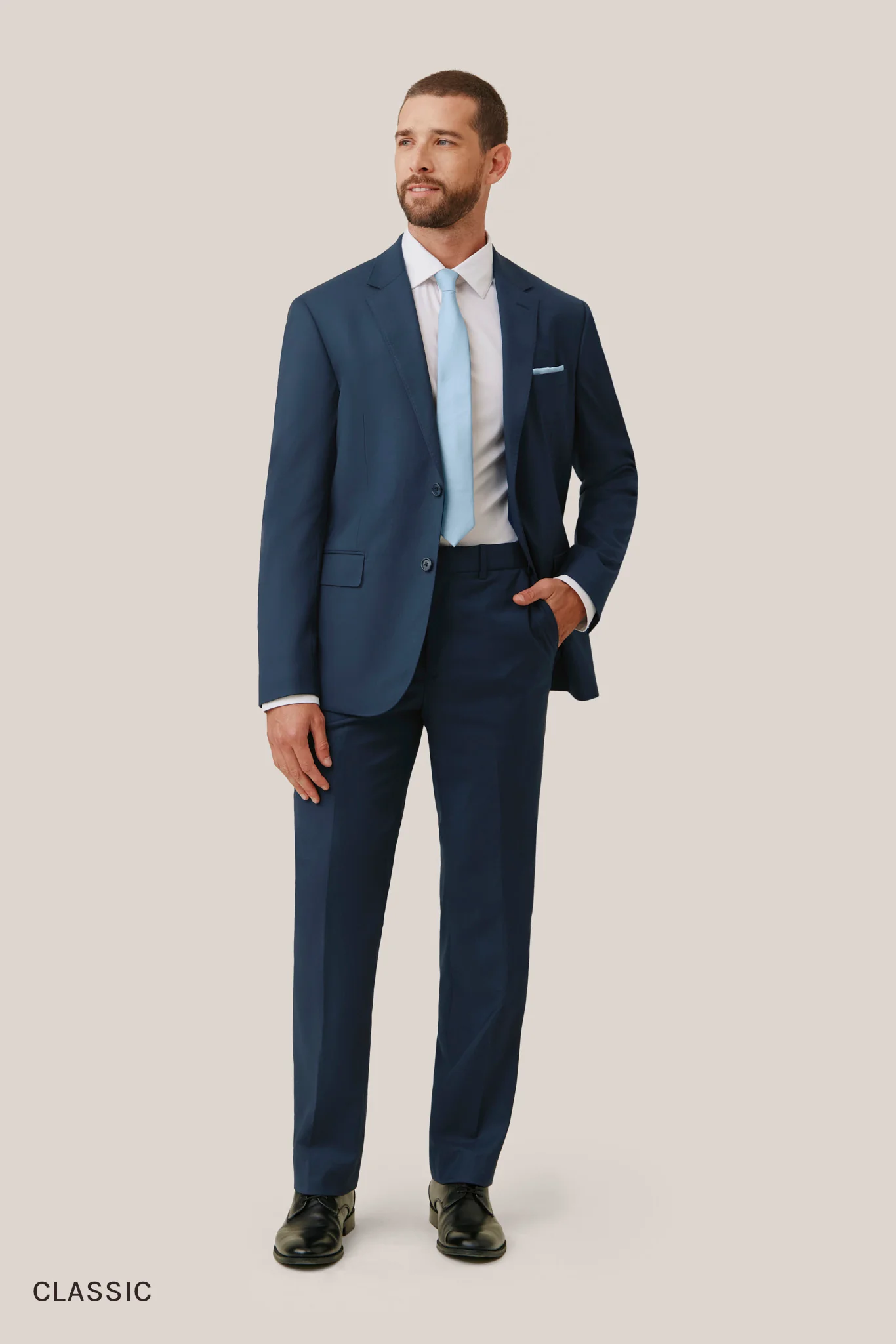 Taylor Suit - Navy - Image 9