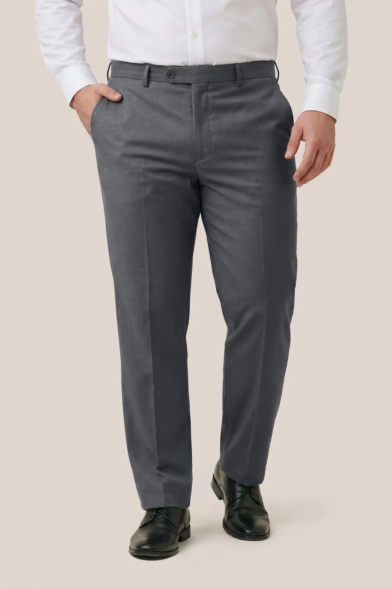 Taylor Suit Pants - Charcoal - Image 10