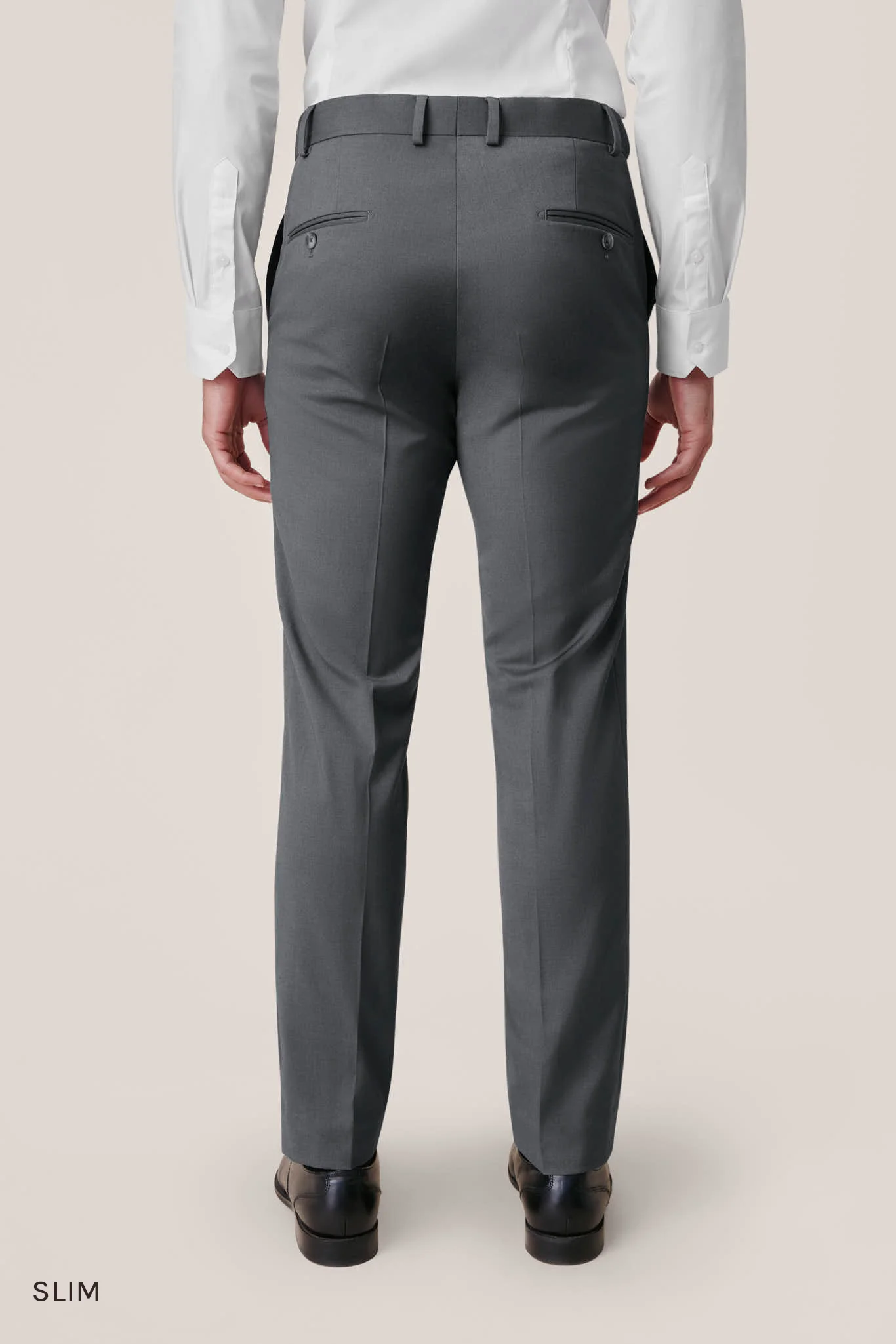 Taylor Suit Pants - Charcoal - Image 6
