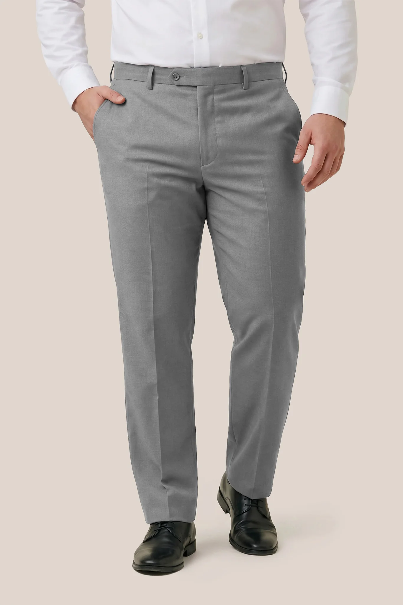 Taylor Suit Pants - Gray - Image 10
