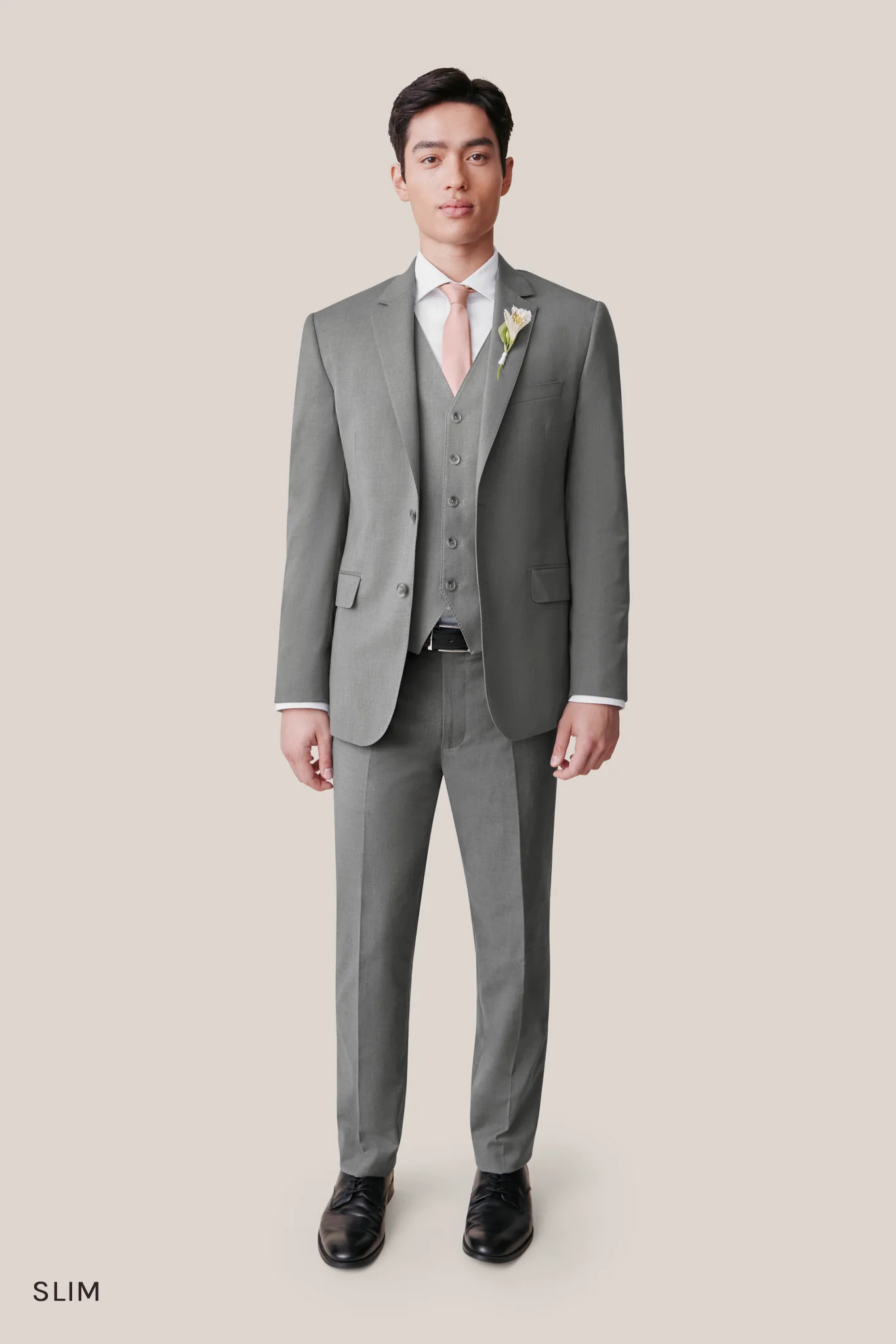 Taylor Suit Pants - Gray - Image 3