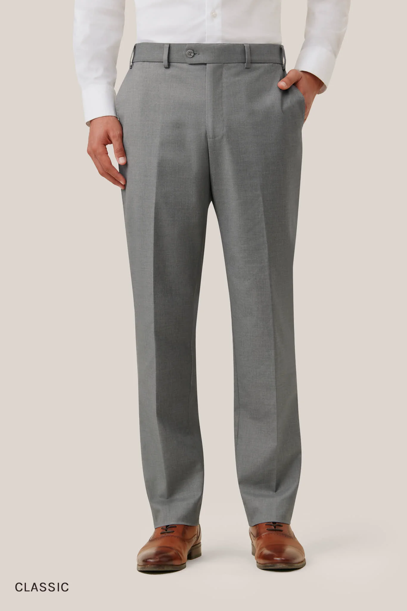 Taylor Suit Pants - Gray - Image 7