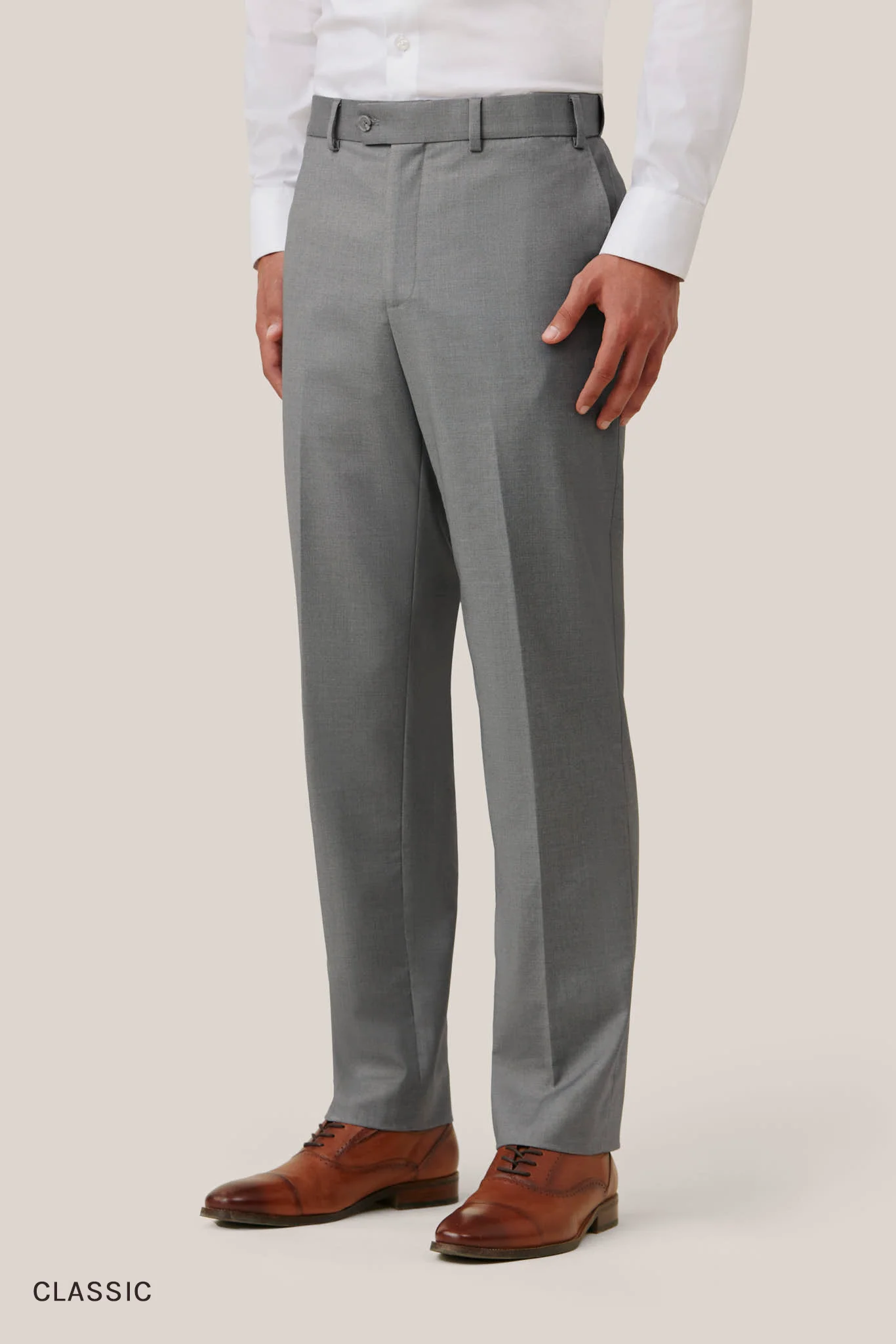 Taylor Suit Pants - Gray - Image 8