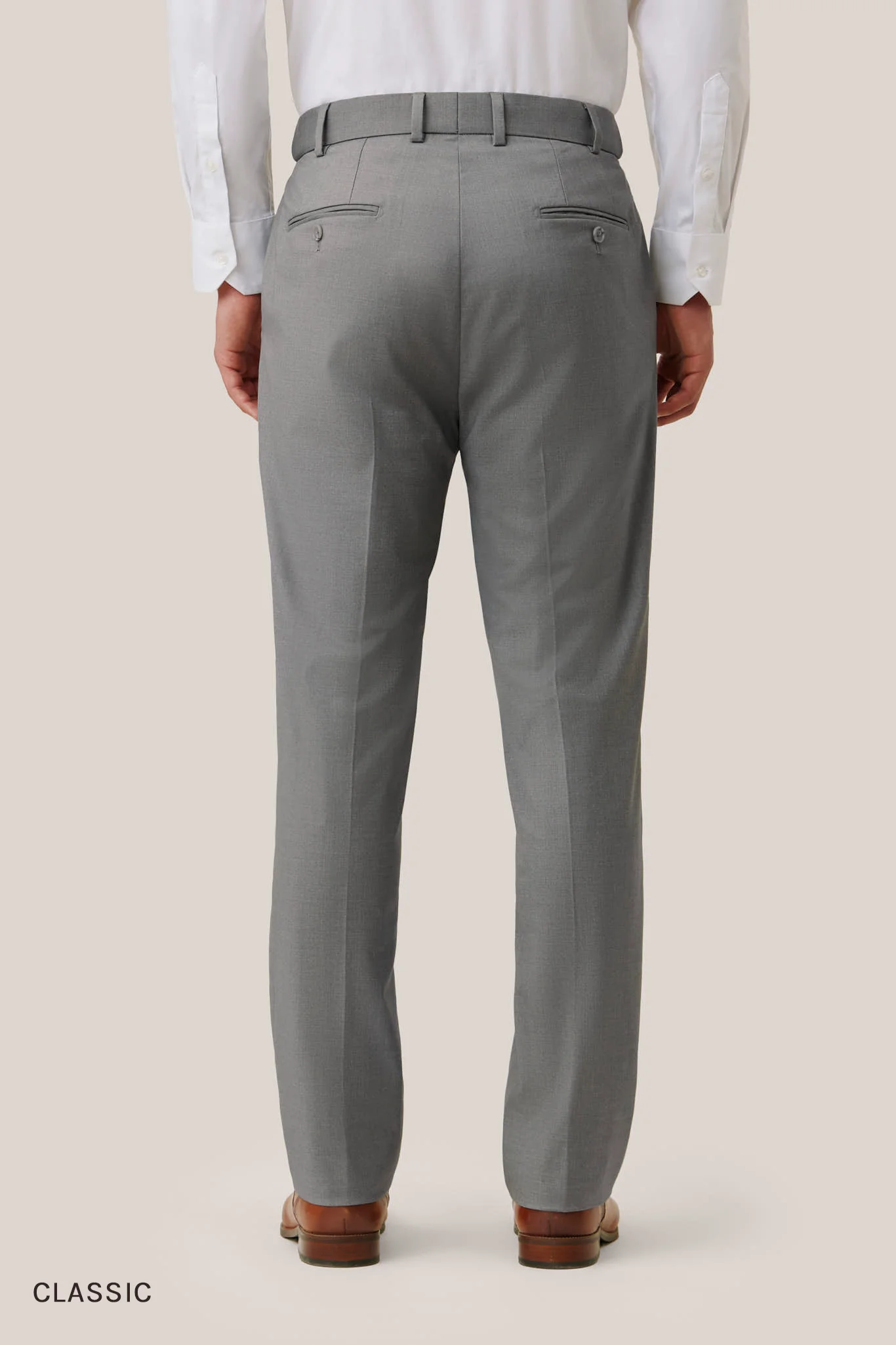 Taylor Suit Pants - Gray - Image 9