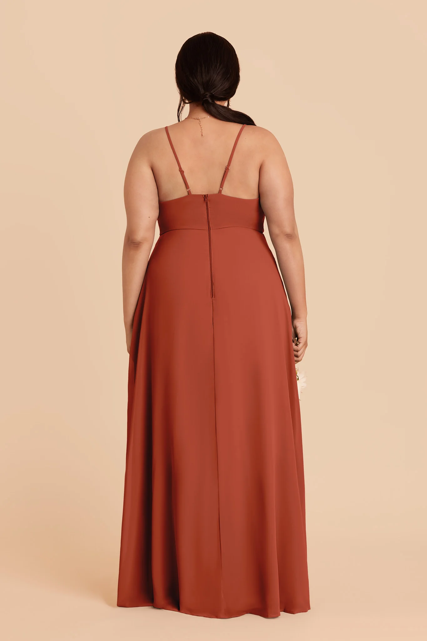 Theresa Chiffon Dress - Auburn - Image 4