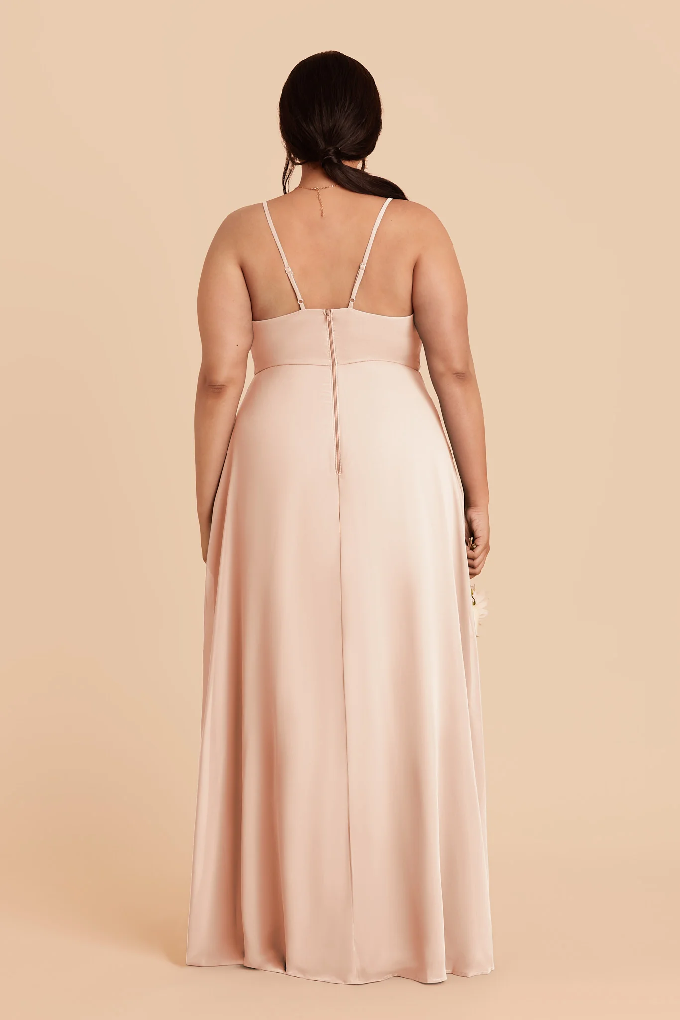 Theresa Chiffon Dress - English Rose - Image 5