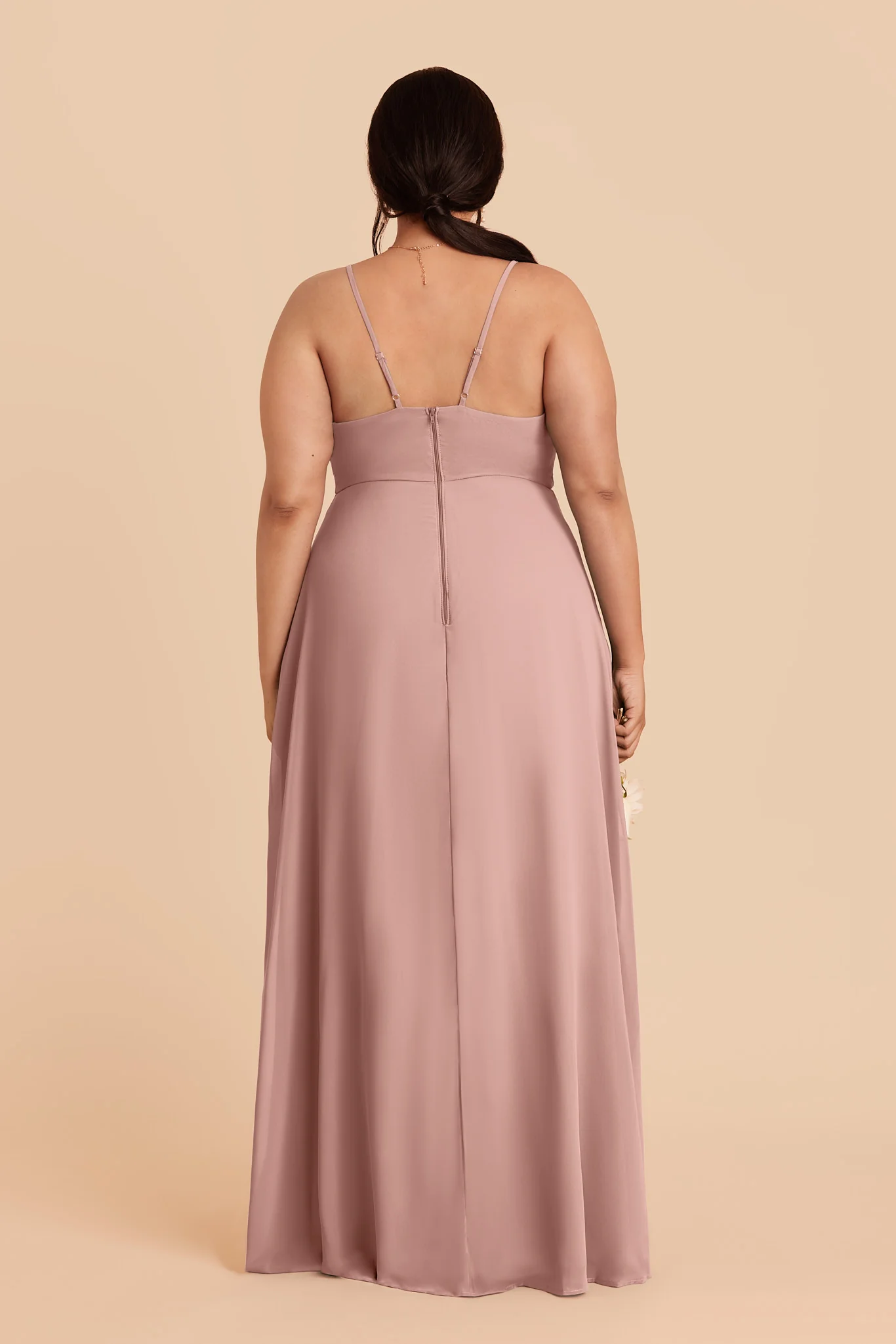 Theresa Chiffon Dress - English Rose - Image 7