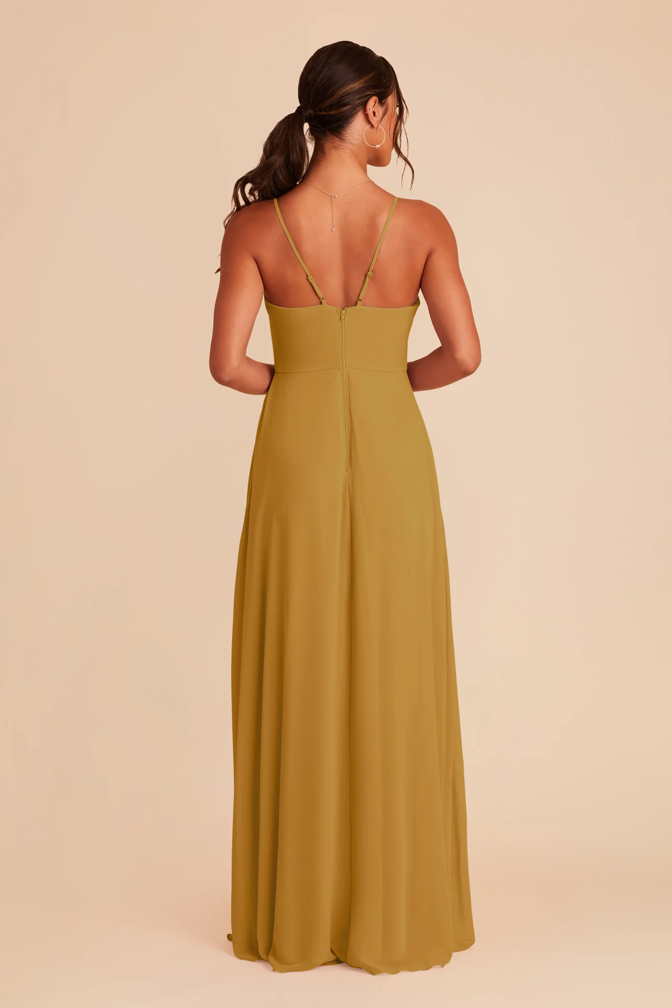 Theresa Chiffon Dress - Marigold - Image 5